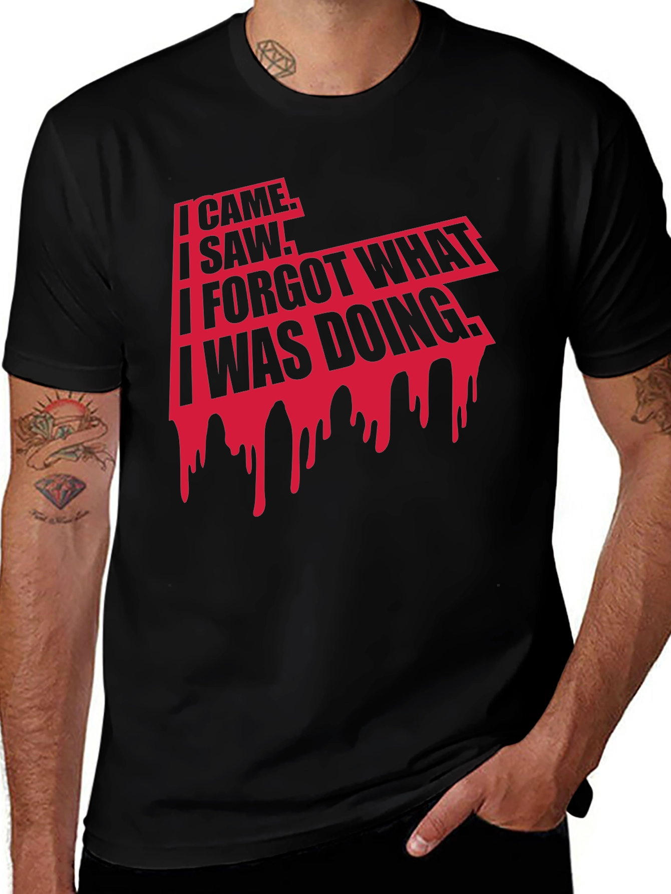 I Came I Saw Funny Sarcastic T-Shirt