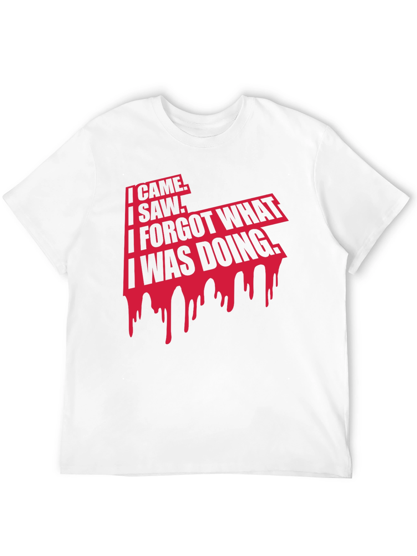 I Came I Saw Funny Sarcastic T-Shirt
