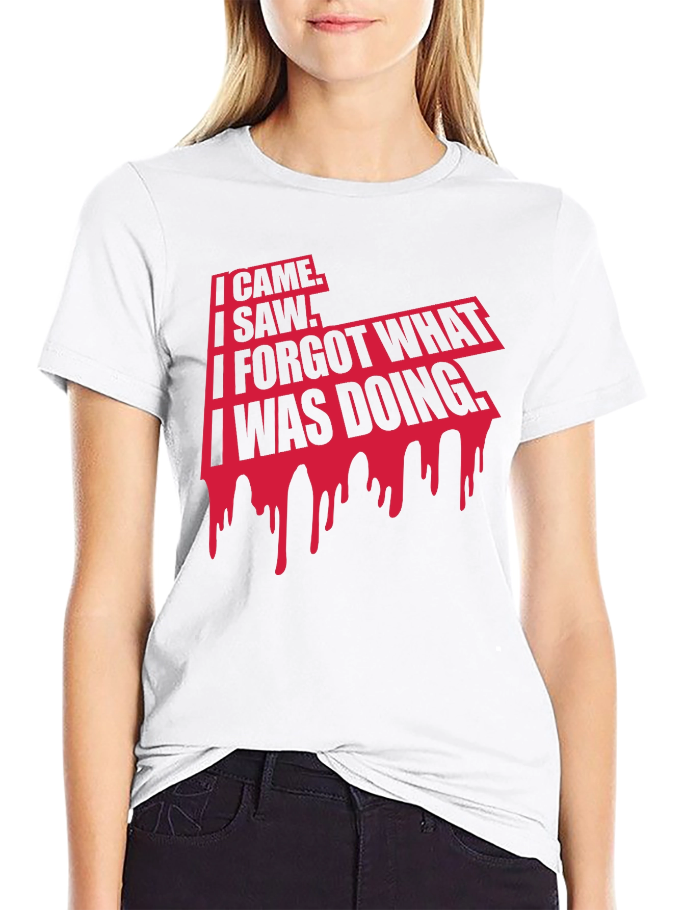 I Came I Saw Funny Sarcastic T-Shirt