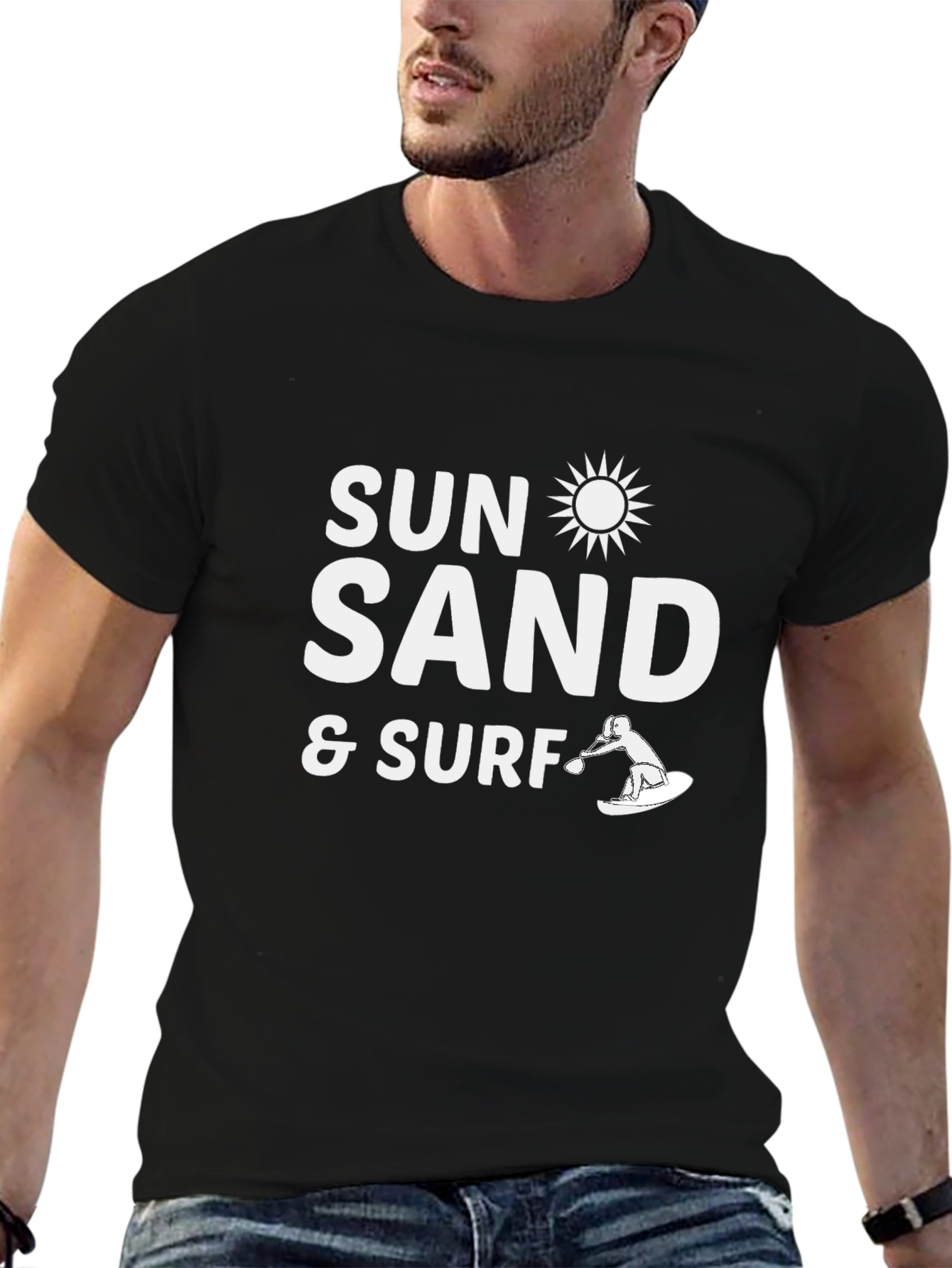 Sun Sand & Surf Graphic Tee