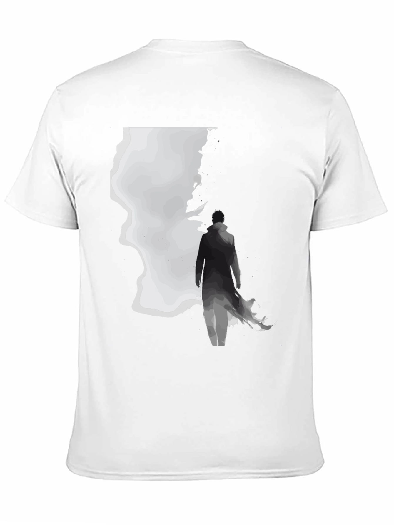 Mens Silhouette Graphic Print T-Shirt