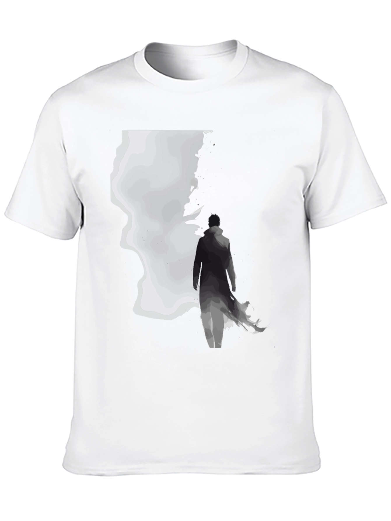 Mens Silhouette Graphic Print T-Shirt