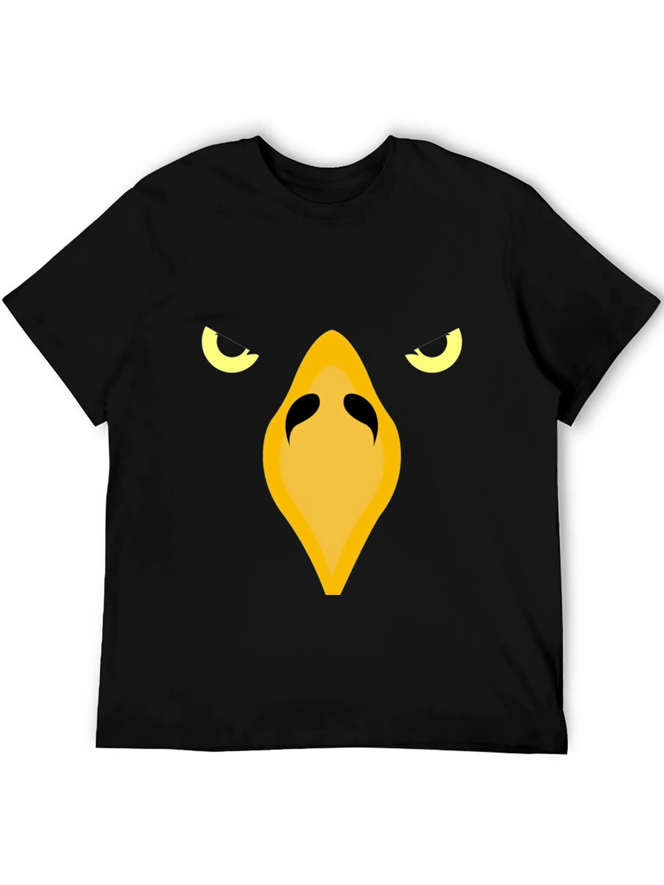 Raven Face Graphic Tee - Black