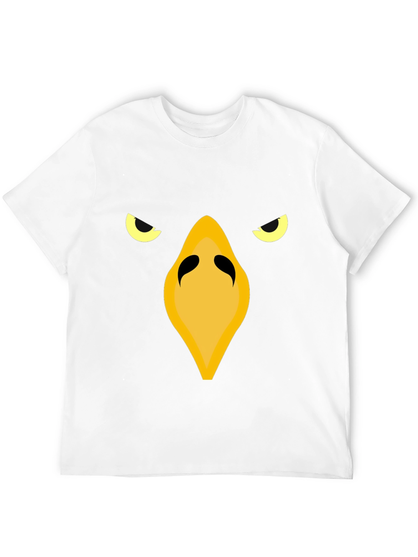 Raven Face Graphic Tee - Black