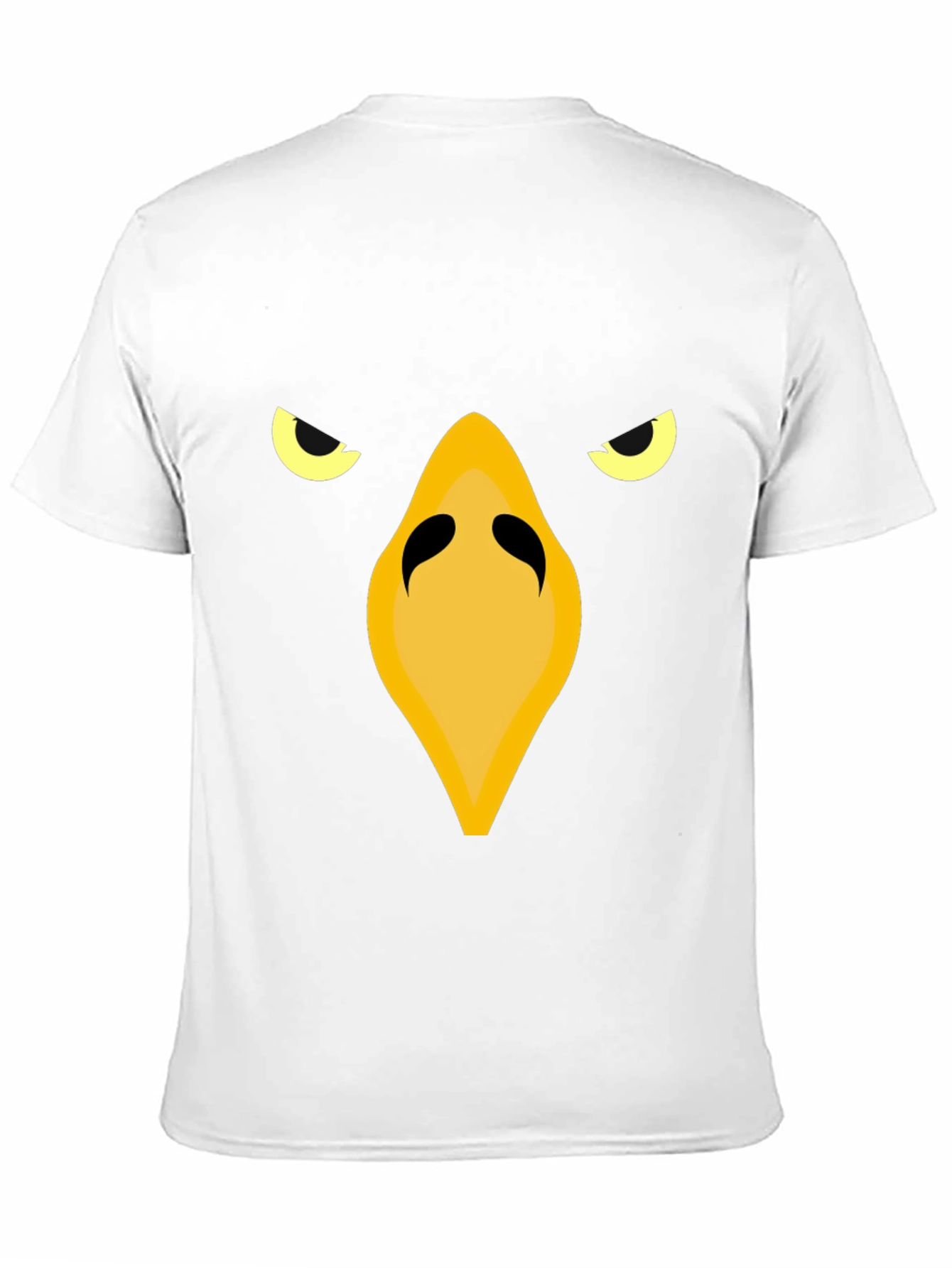 Raven Face Graphic Tee - Black