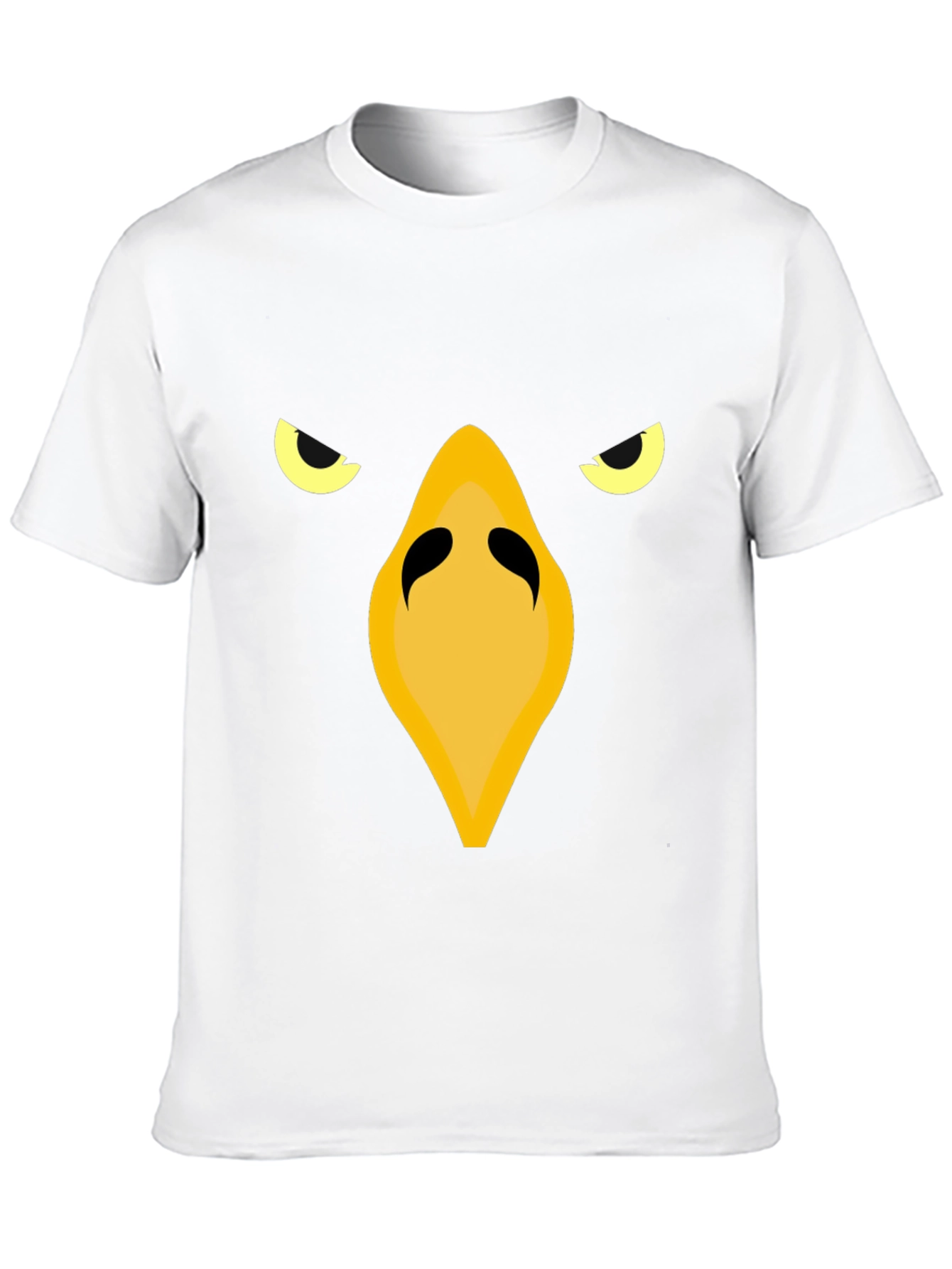Raven Face Graphic Tee - Black