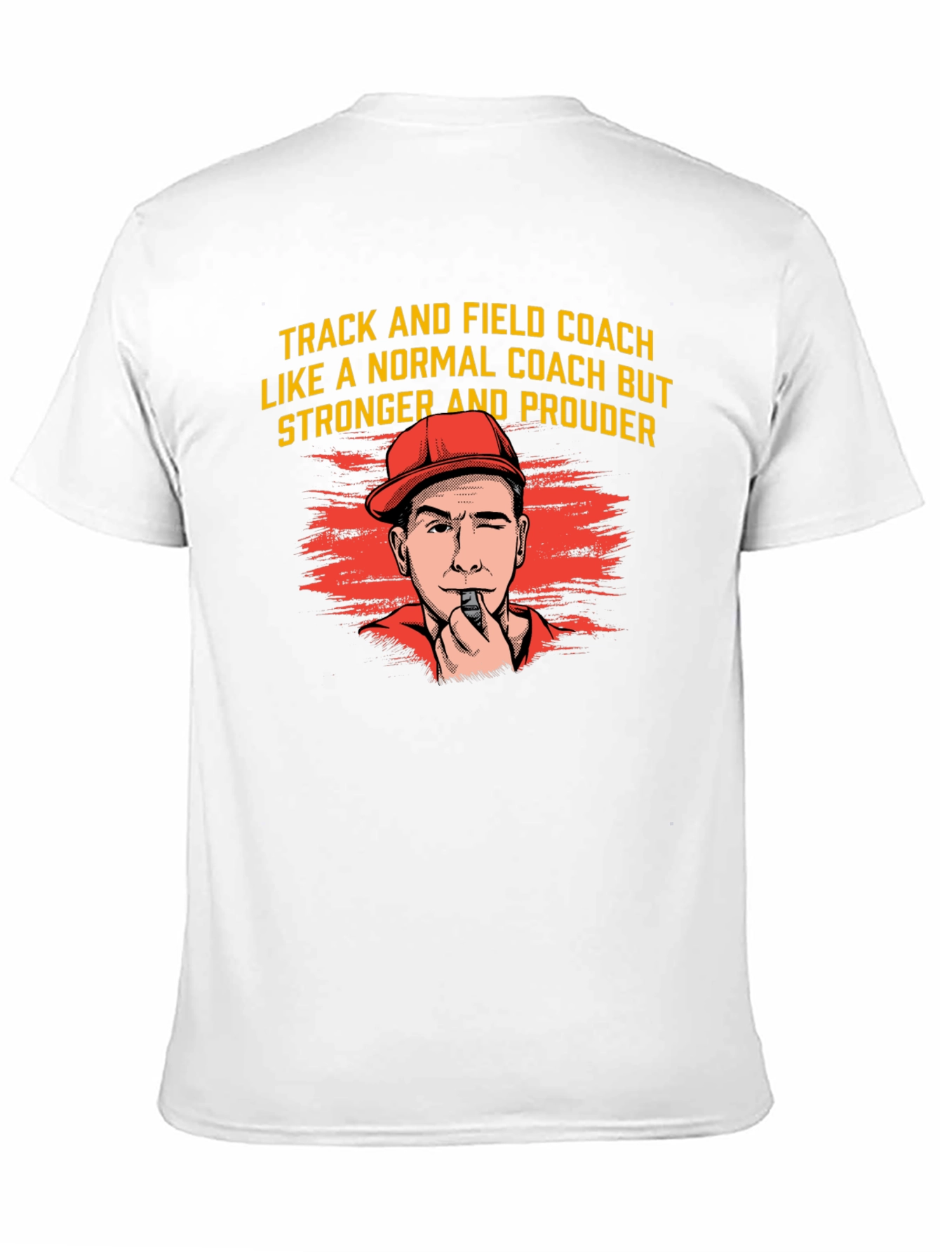 Track and Field Coach Graphic T-Shirt