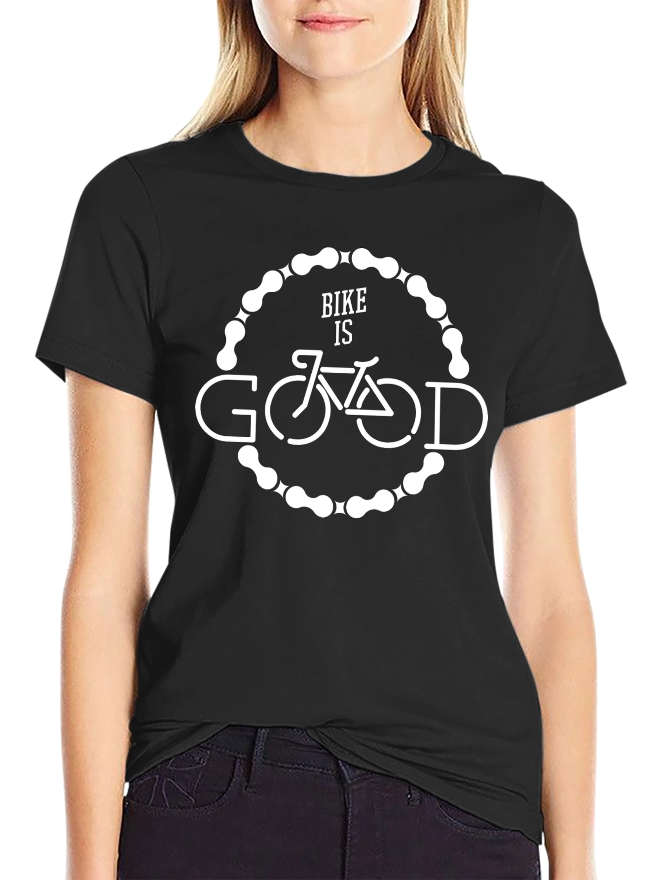 Bike Is Good T-Shirt - Cyclist Design