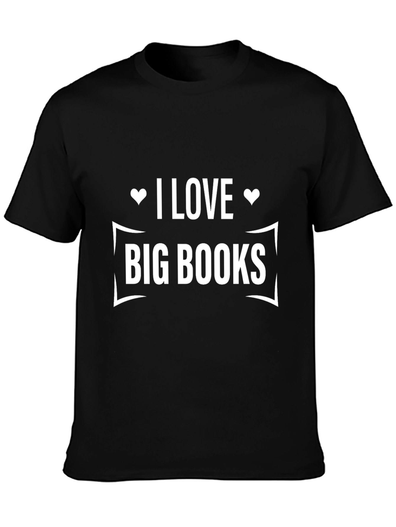 I Love Big Books Graphic Tee Shirt