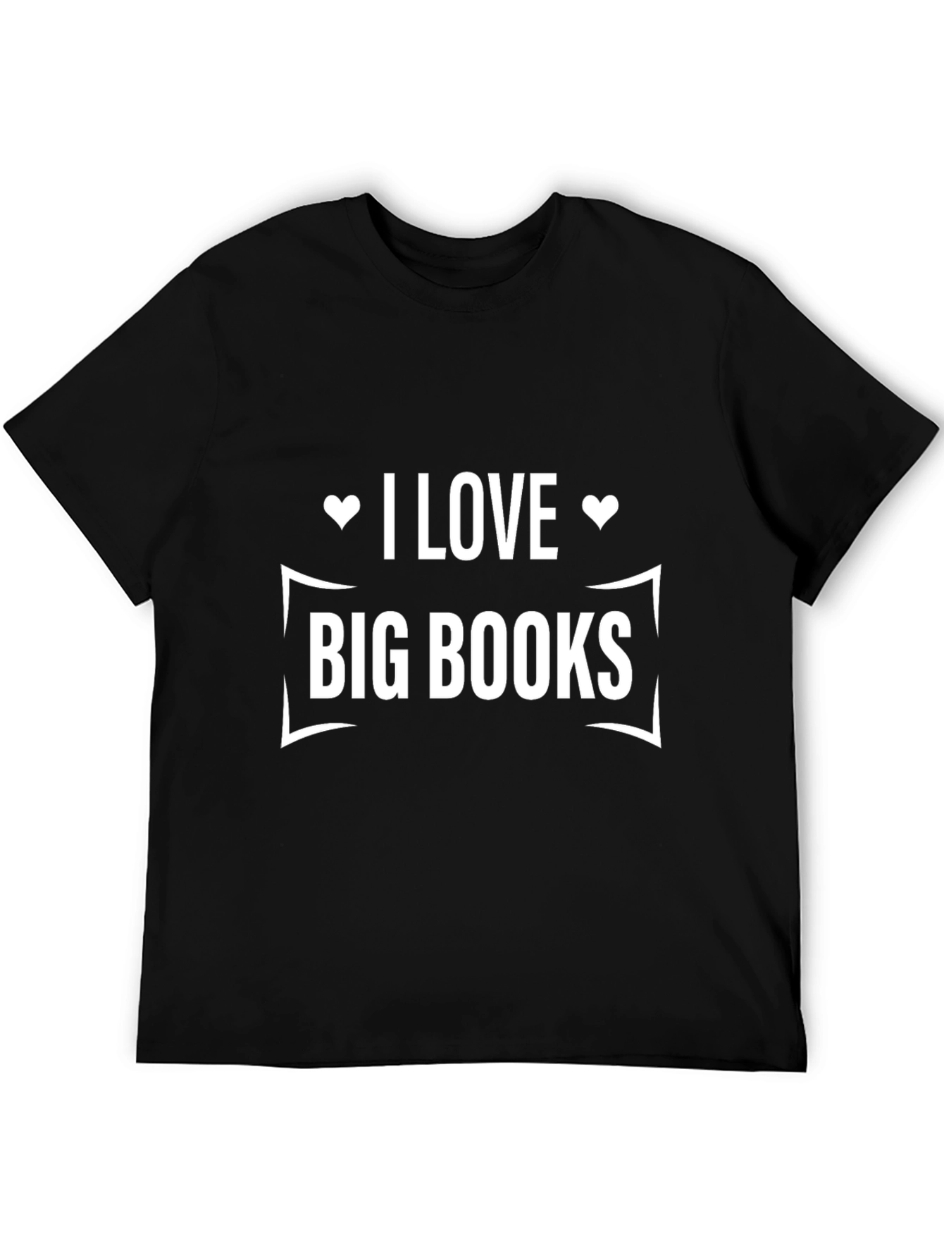 I Love Big Books Graphic Tee Shirt
