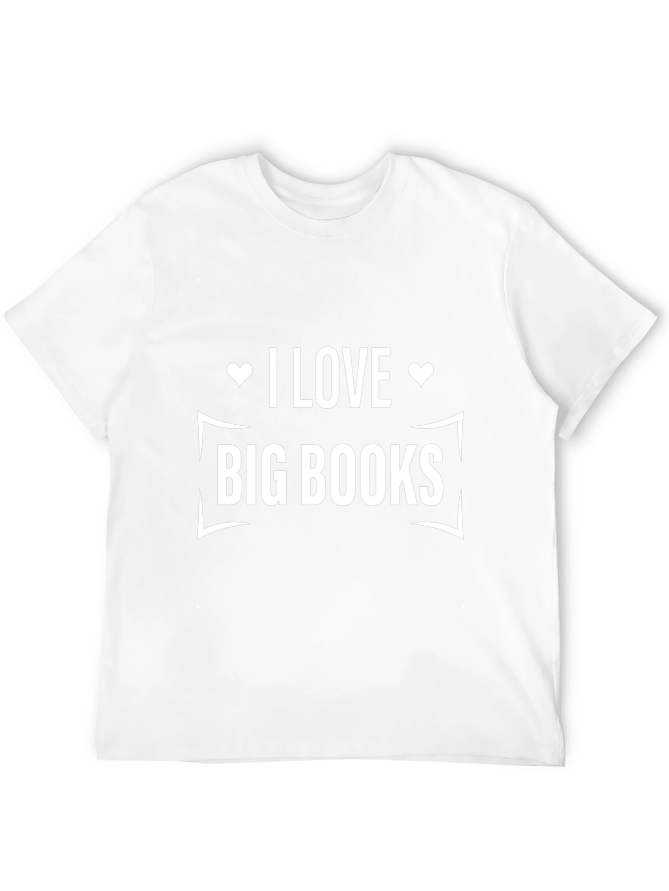 I Love Big Books Graphic Tee Shirt