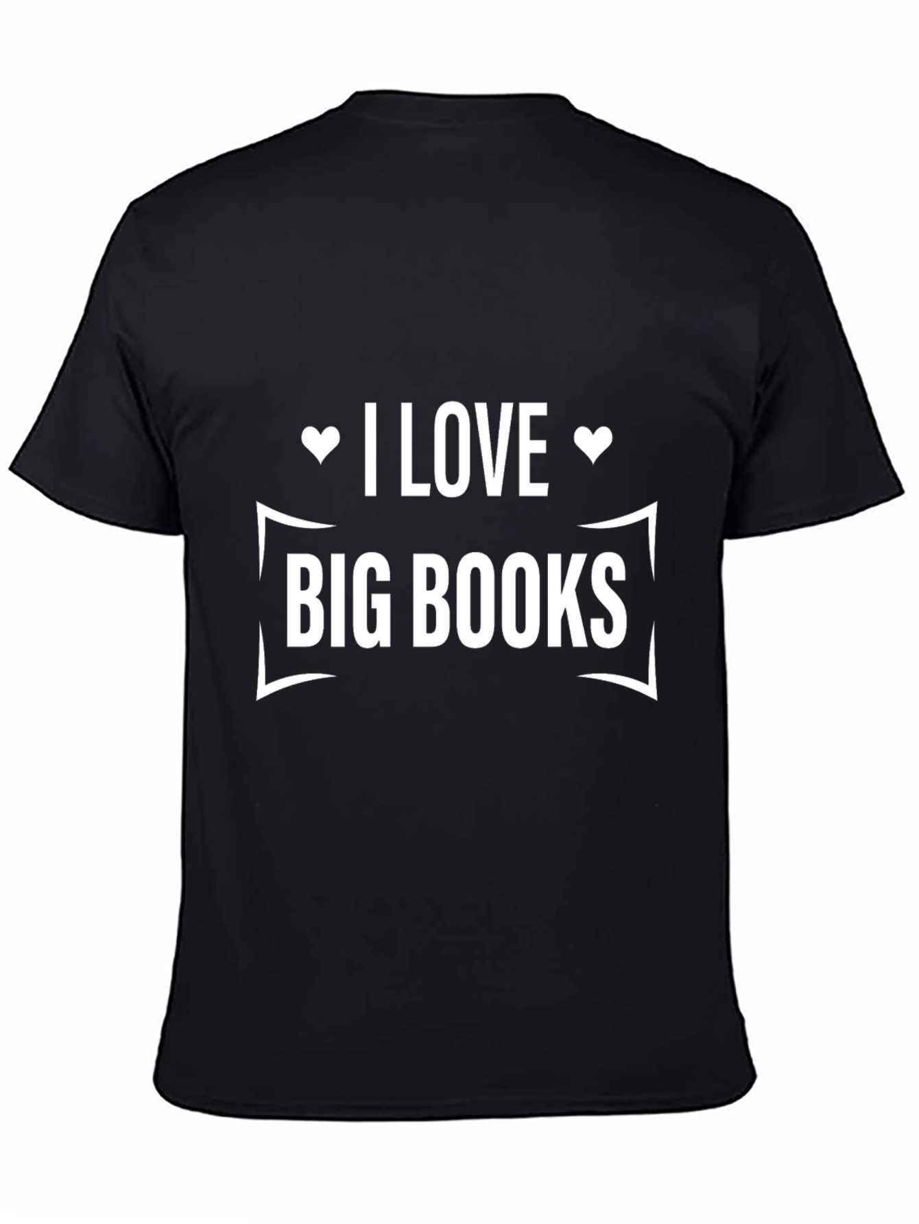 I Love Big Books Graphic Tee Shirt