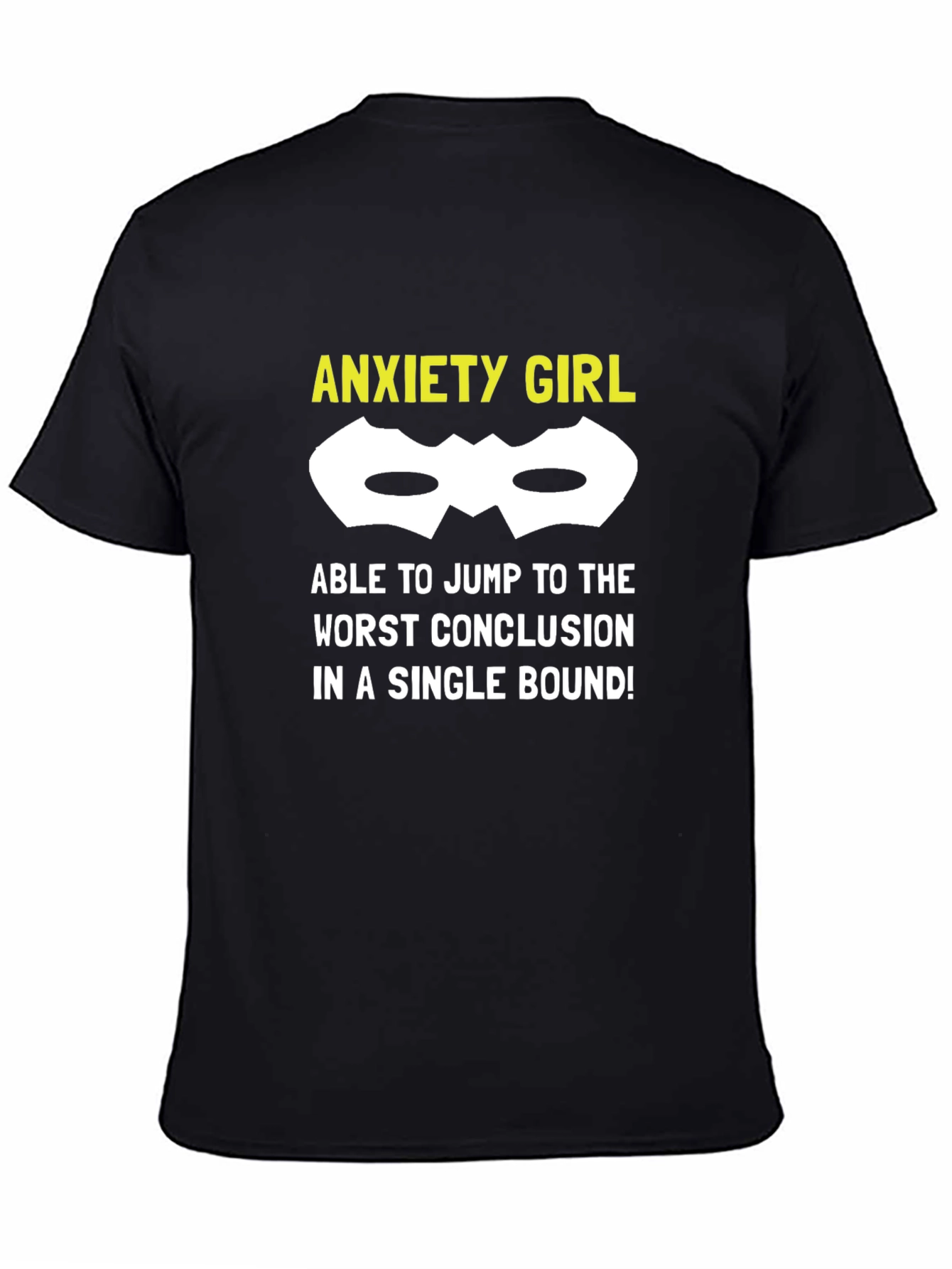 Anxiety Girl T-Shirt - Superpower Style!