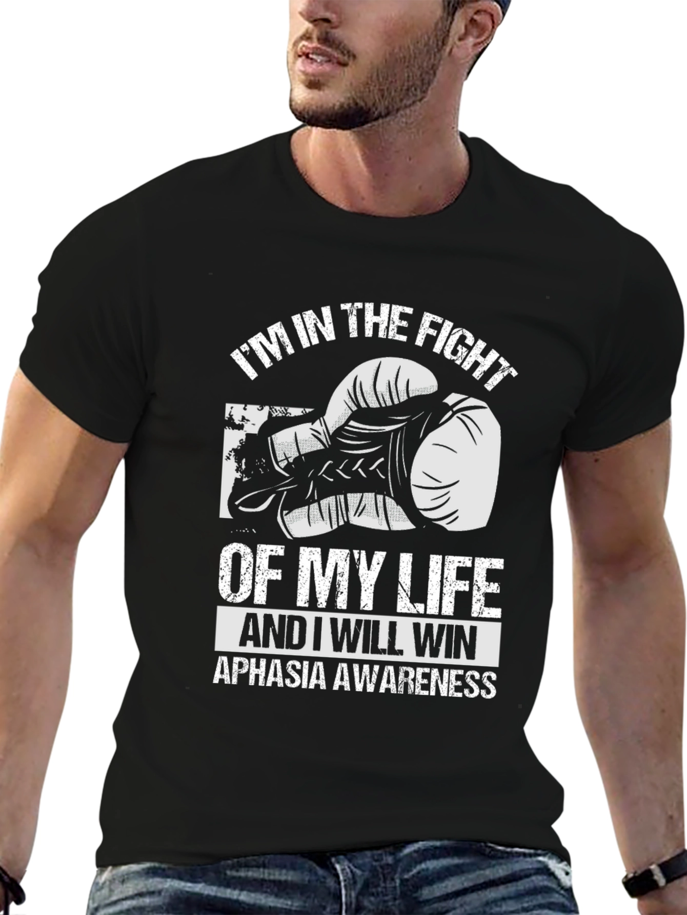 Aphasia Awareness Fight T-Shirt