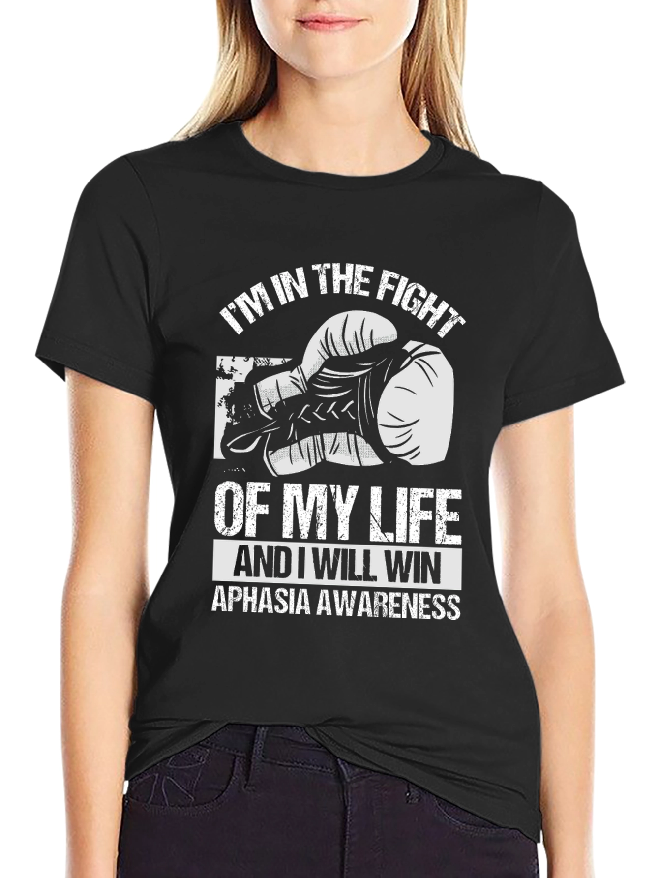 Aphasia Awareness Fight T-Shirt