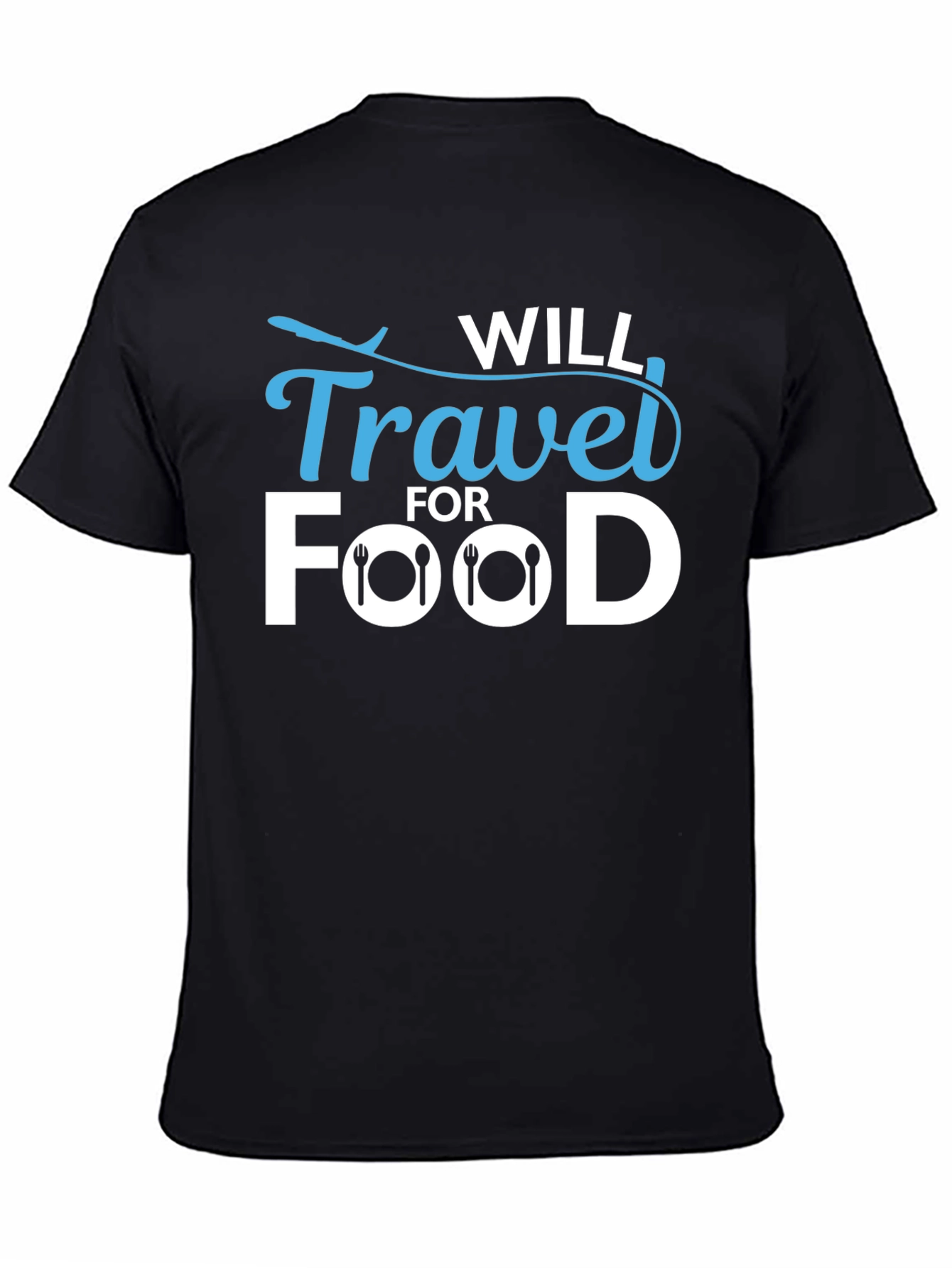 Will Travel for Food T-Shirt