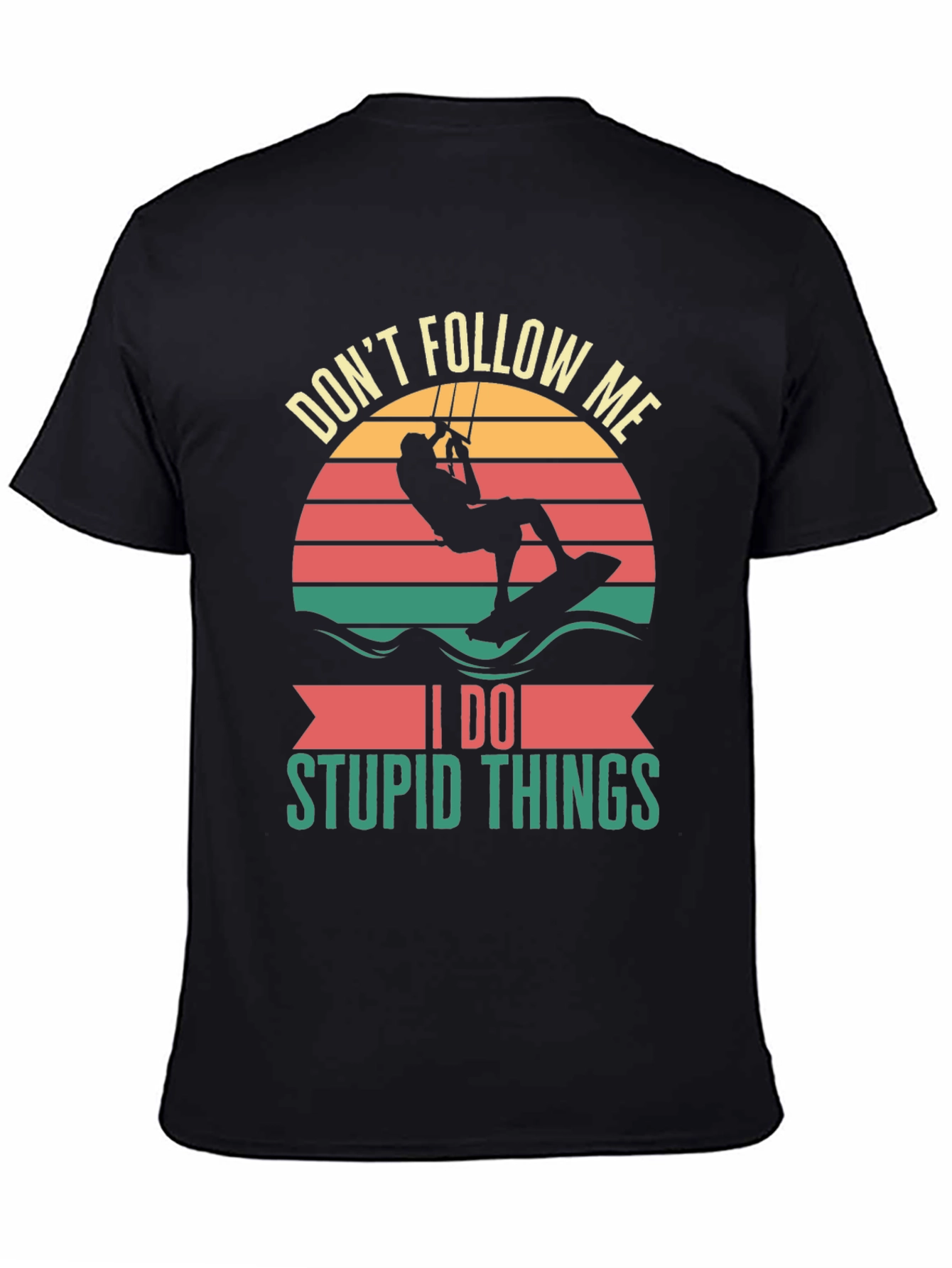 Dont Follow Me Tee - Kiteboarding Graphic T-Shirt