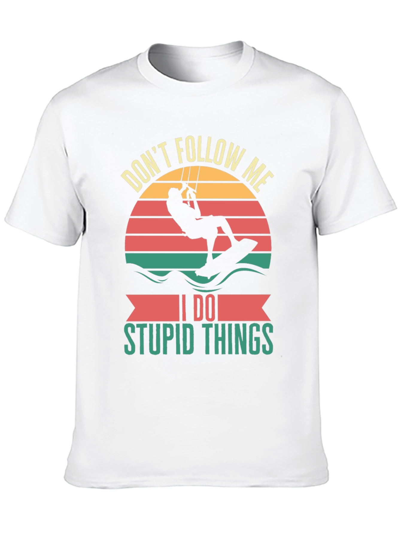 Dont Follow Me Tee - Kiteboarding Graphic T-Shirt