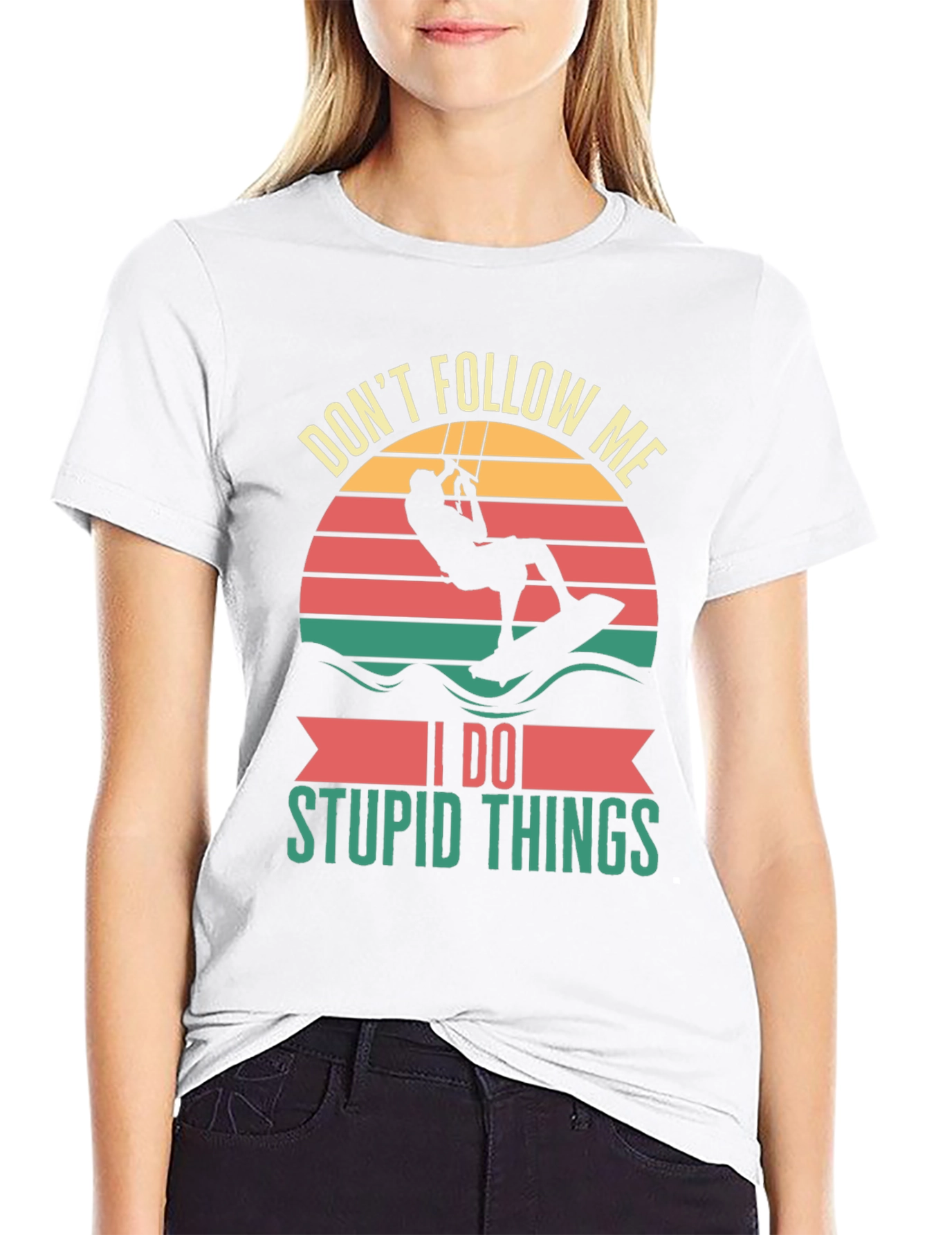 Dont Follow Me Tee - Kiteboarding Graphic T-Shirt