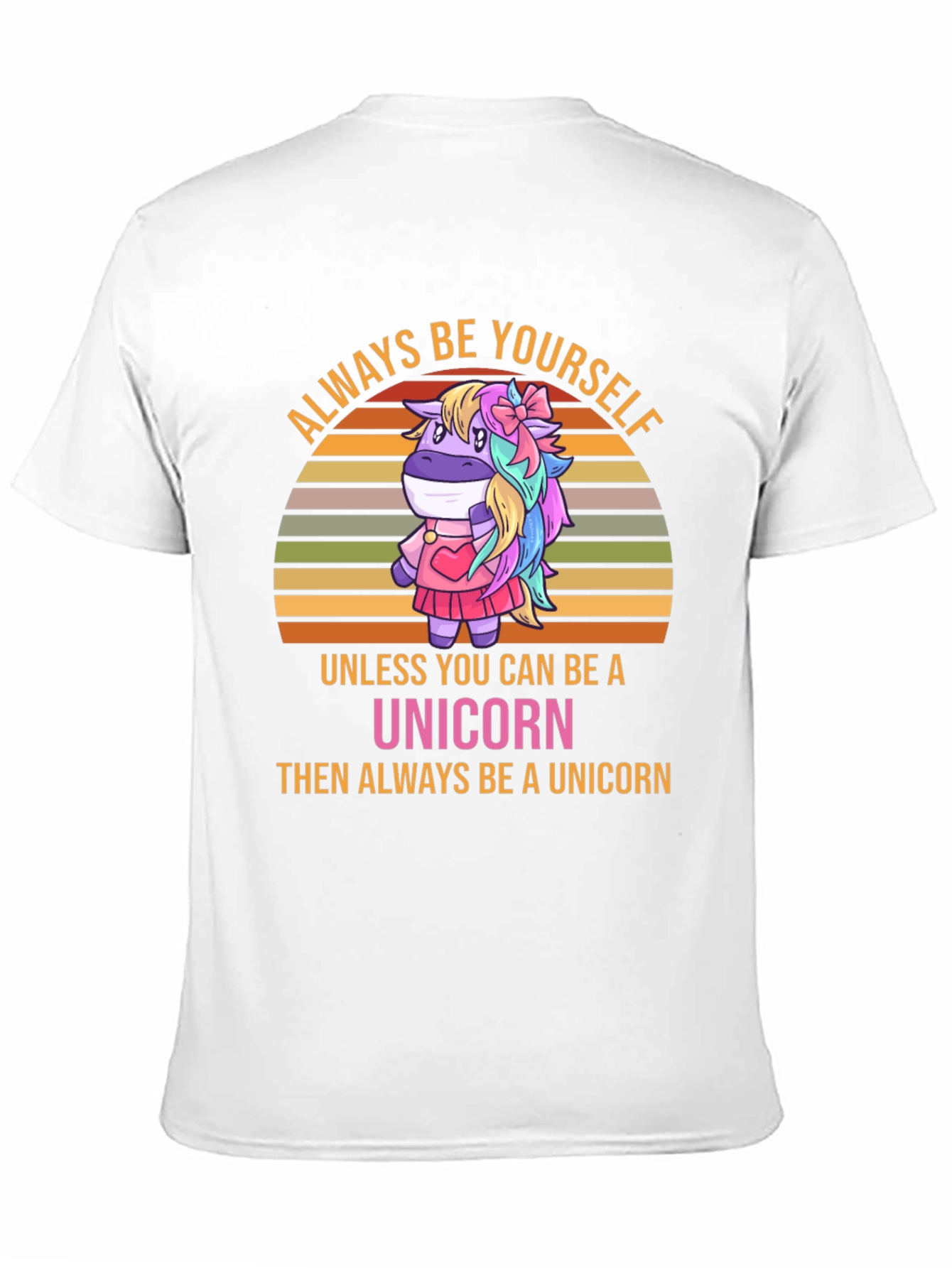 Always Be Yourself Unicorn Graphic T-Shirt