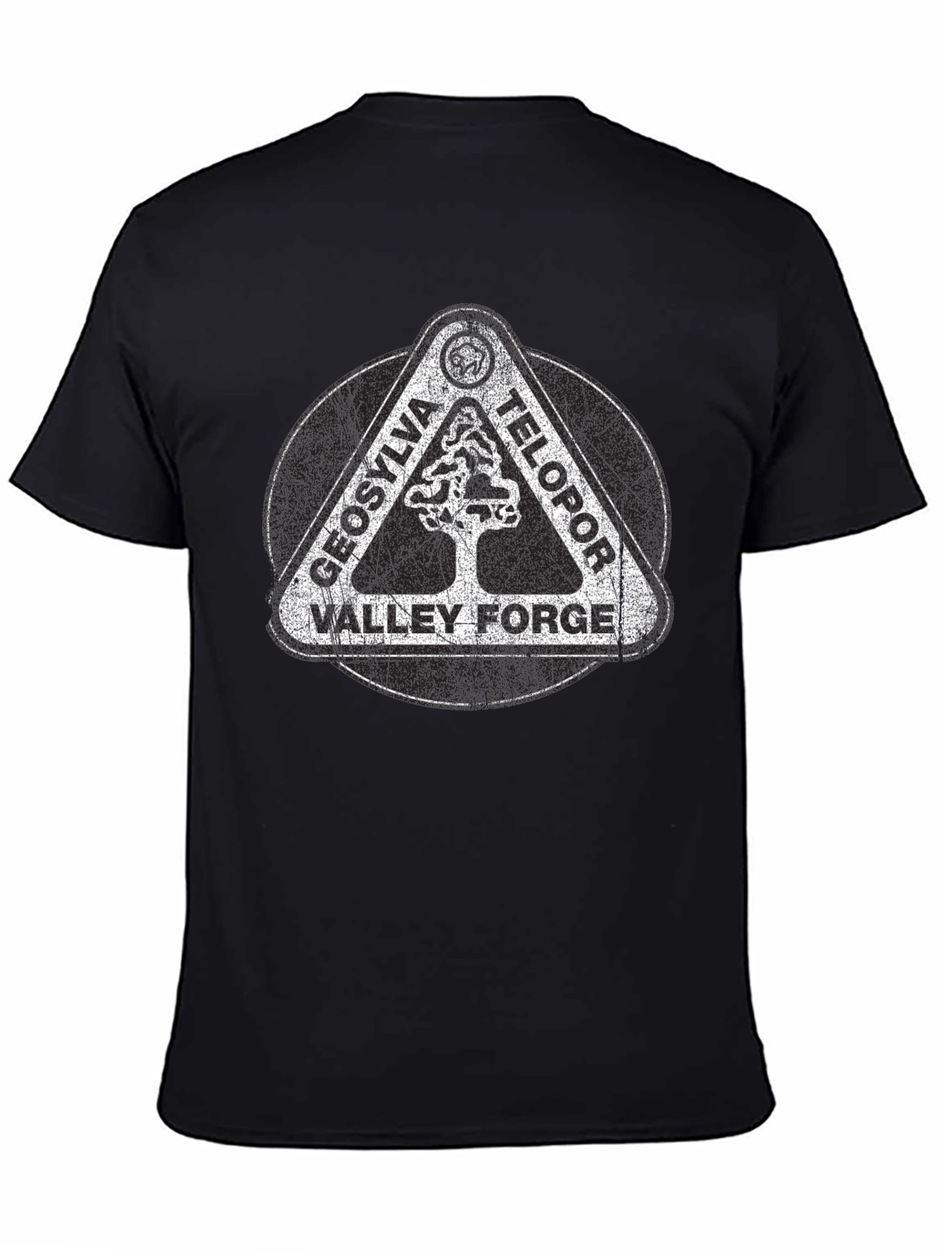 Valley Forge Geosylva Telopor Black T-Shirt