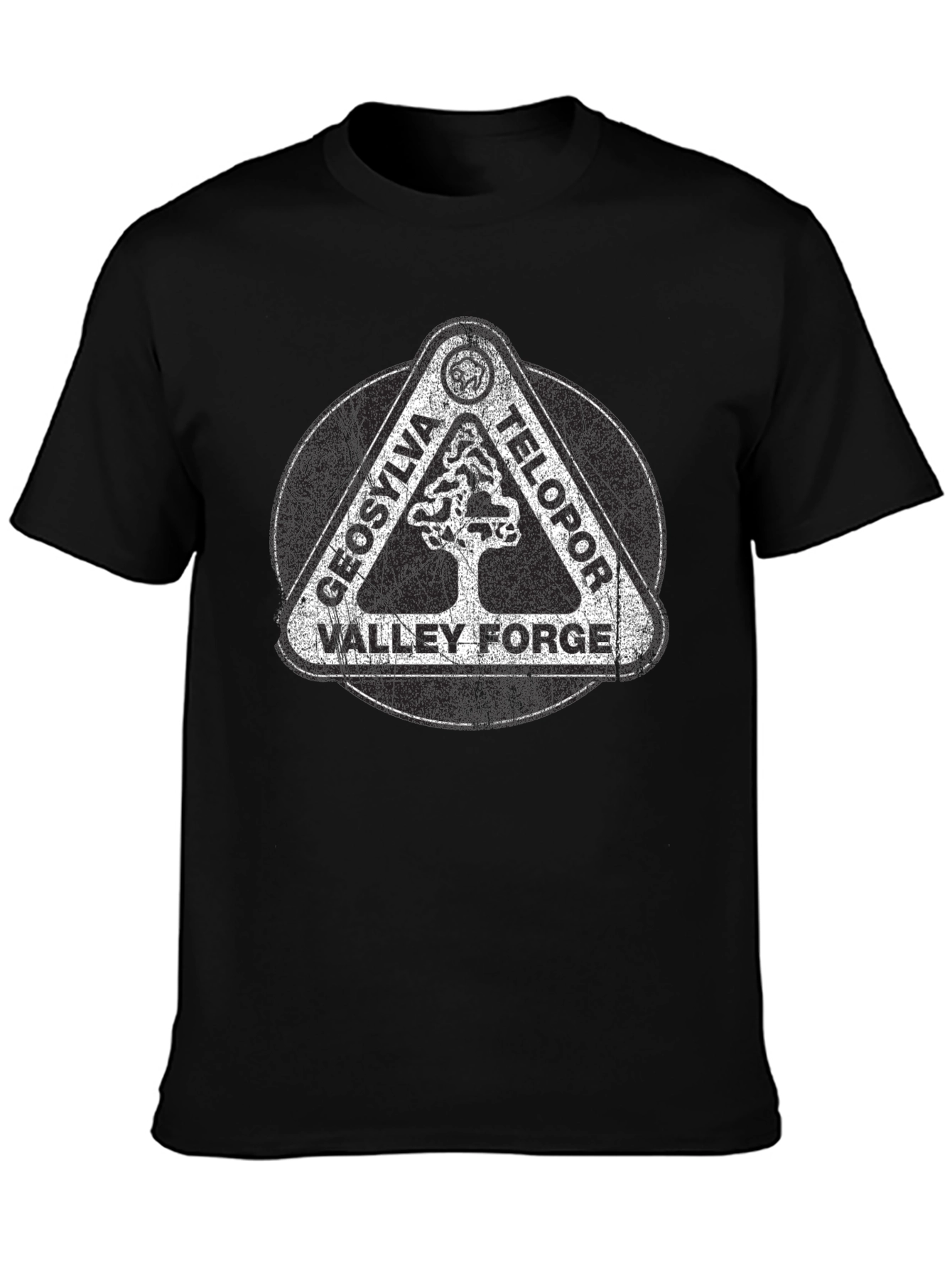 Valley Forge Geosylva Telopor Black T-Shirt