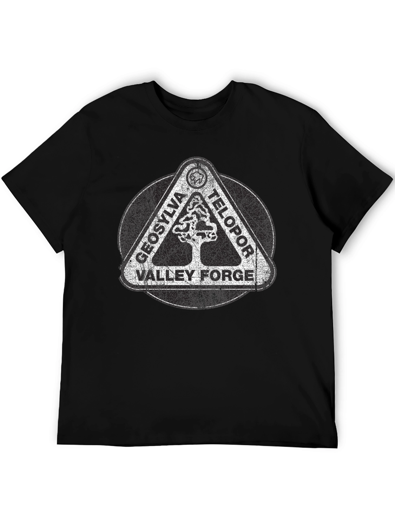 Valley Forge Geosylva Telopor Black T-Shirt