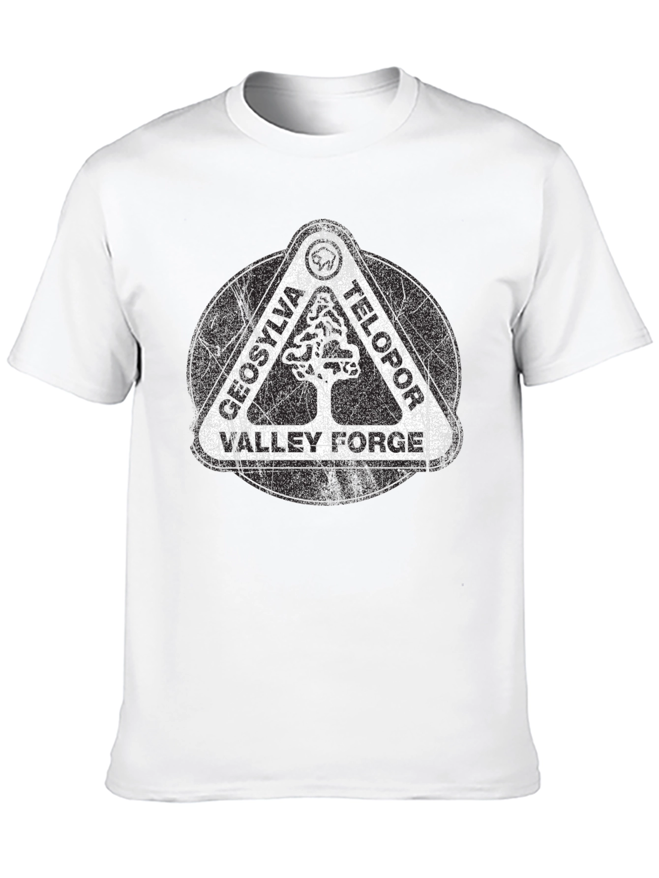 Valley Forge Geosylva Telopor Black T-Shirt
