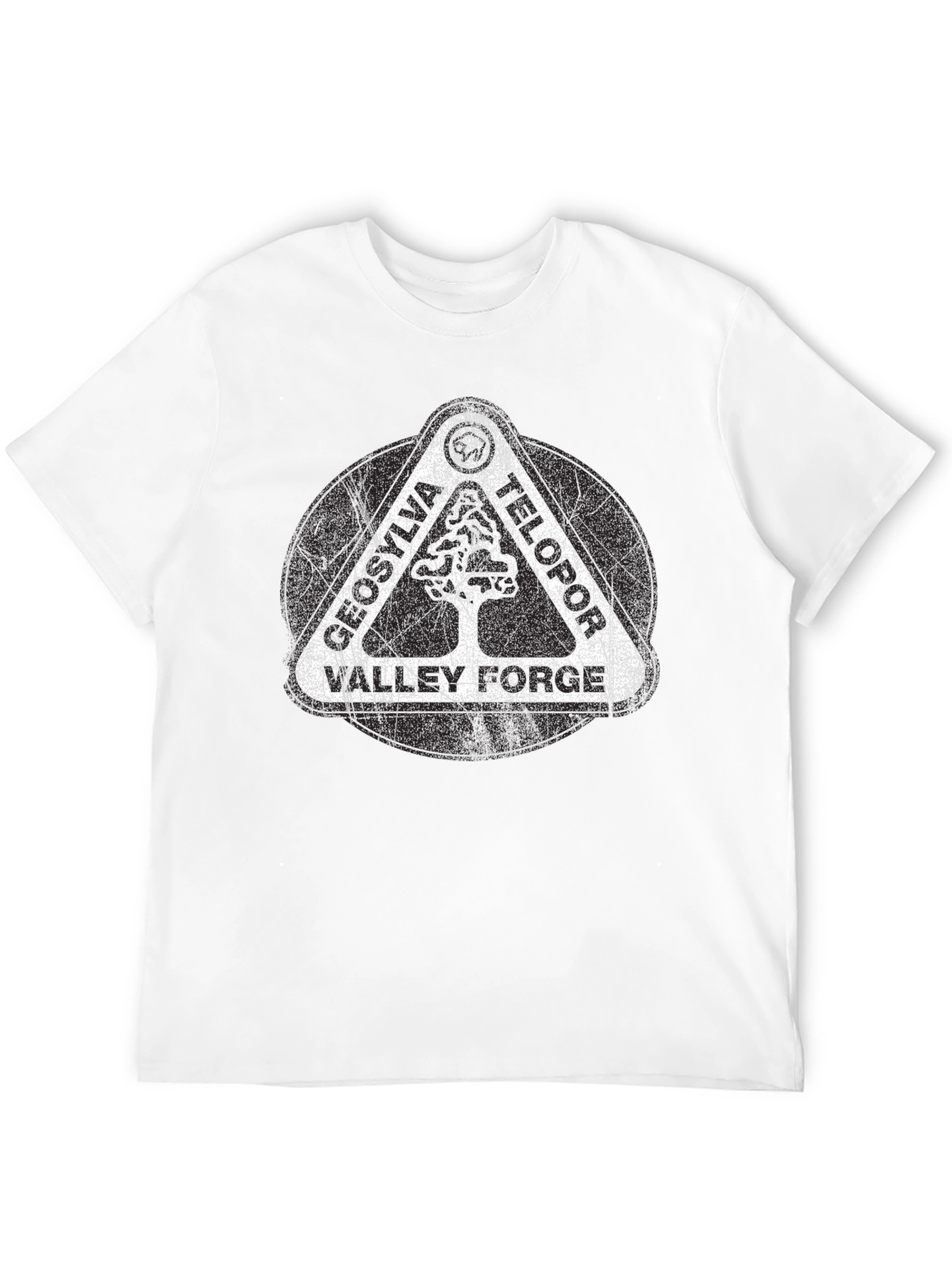 Valley Forge Geosylva Telopor Black T-Shirt