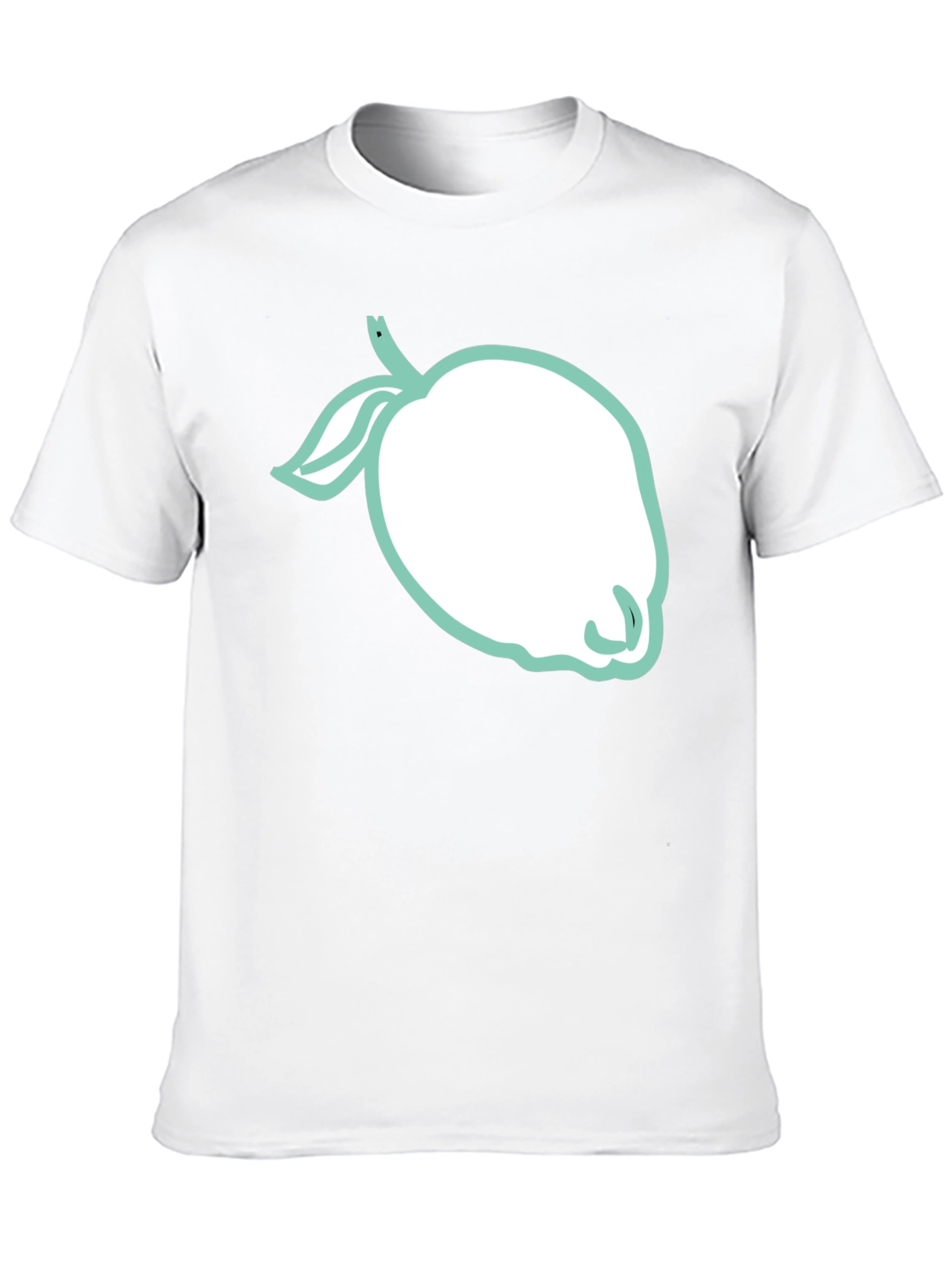 Lemon Graphic Tee - Trendy Black Shirt