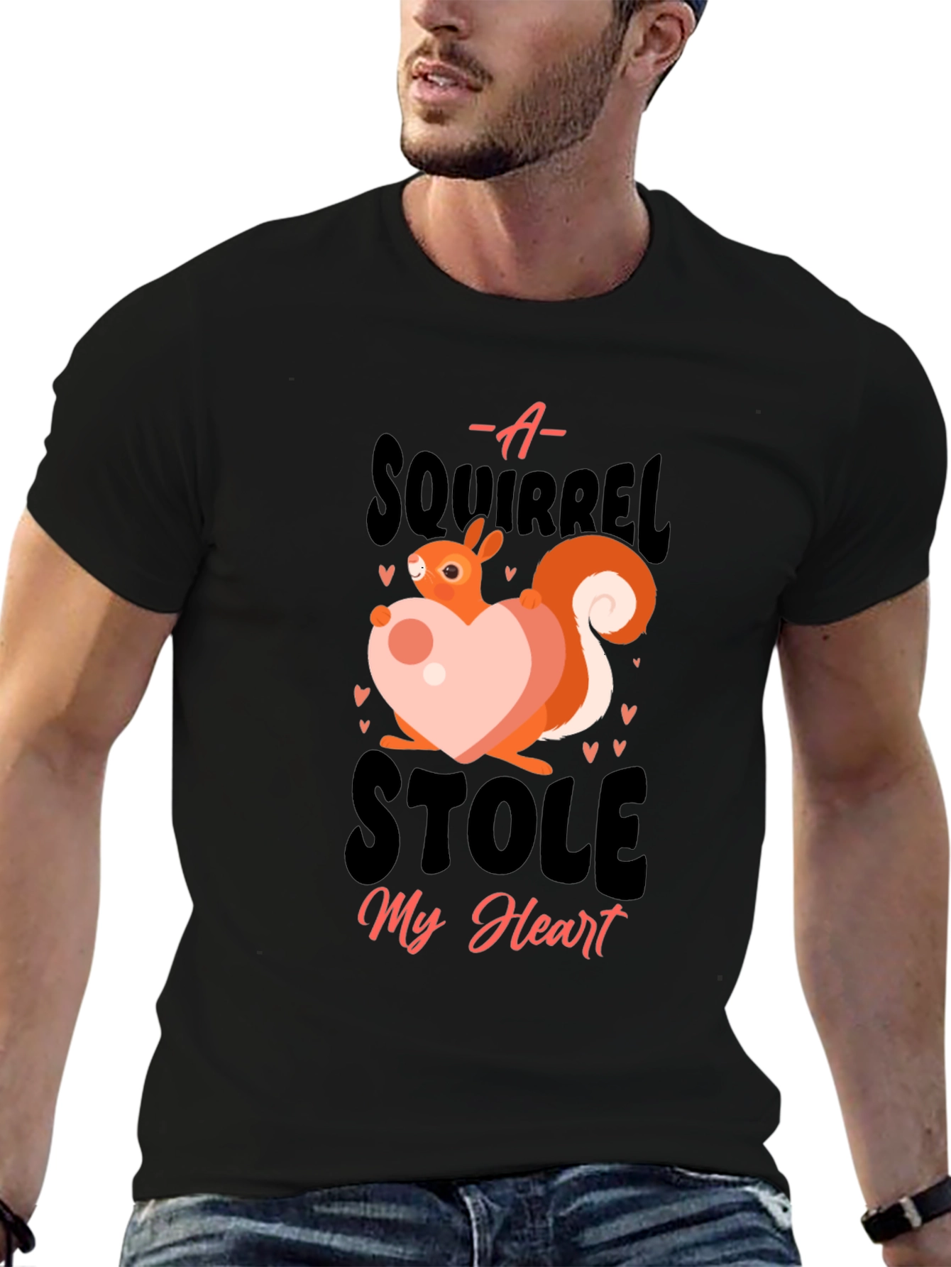 Squirrel Stole My Heart Graphic Tee