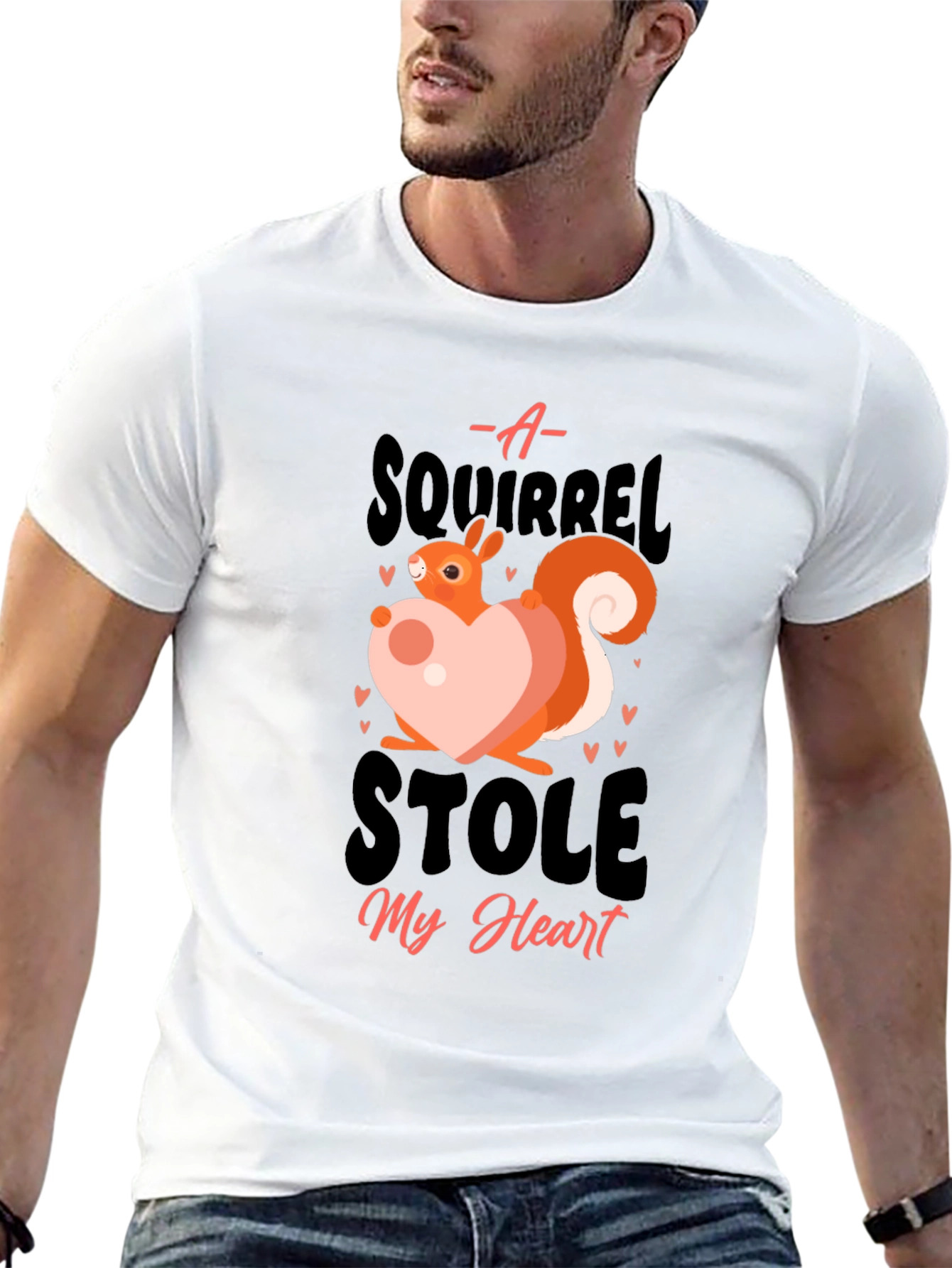 Squirrel Stole My Heart Graphic Tee
