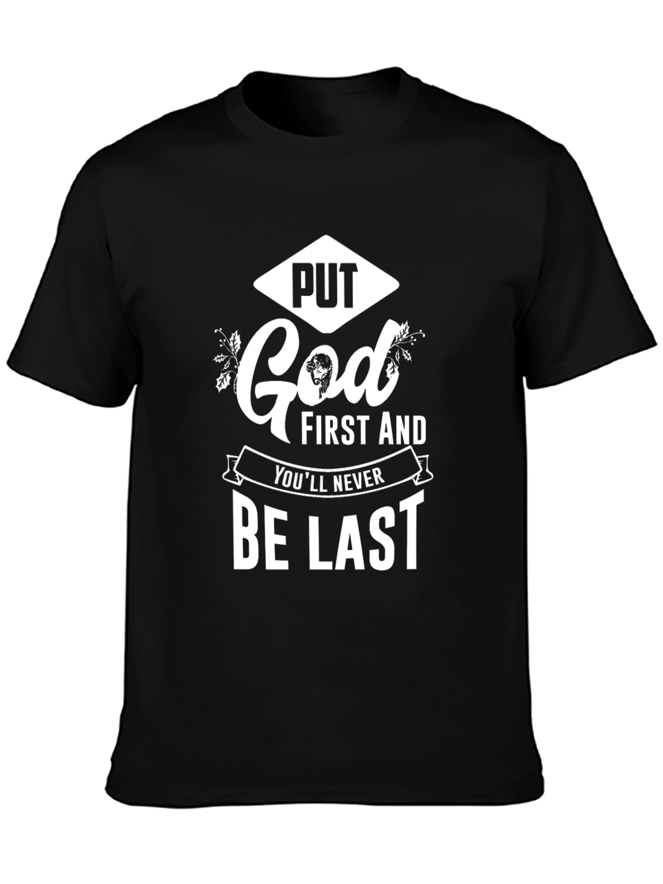 Put God First Graphic T-Shirt - Christian Apparel