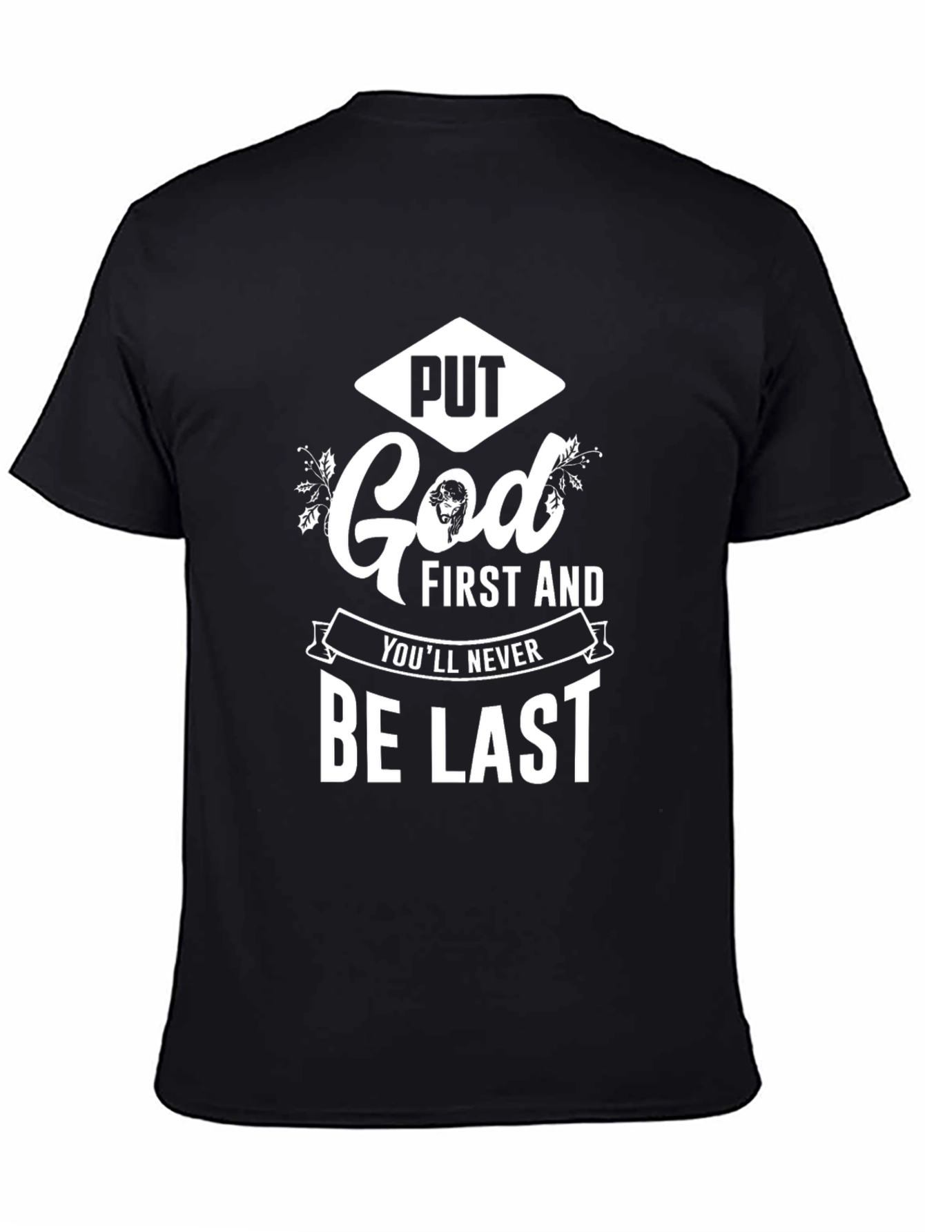 Put God First Graphic T-Shirt - Christian Apparel