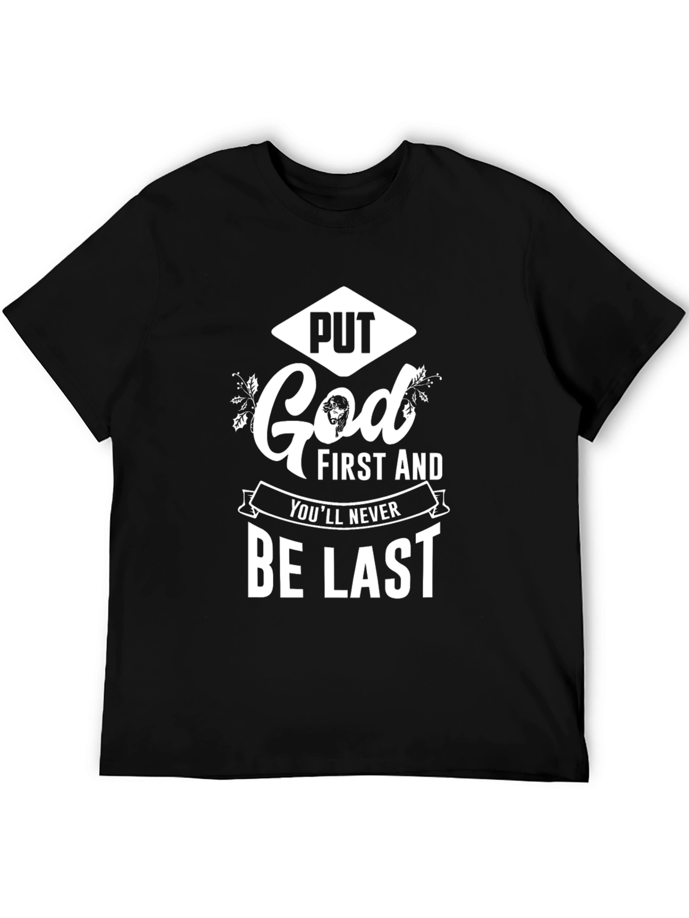 Put God First Graphic T-Shirt - Christian Apparel