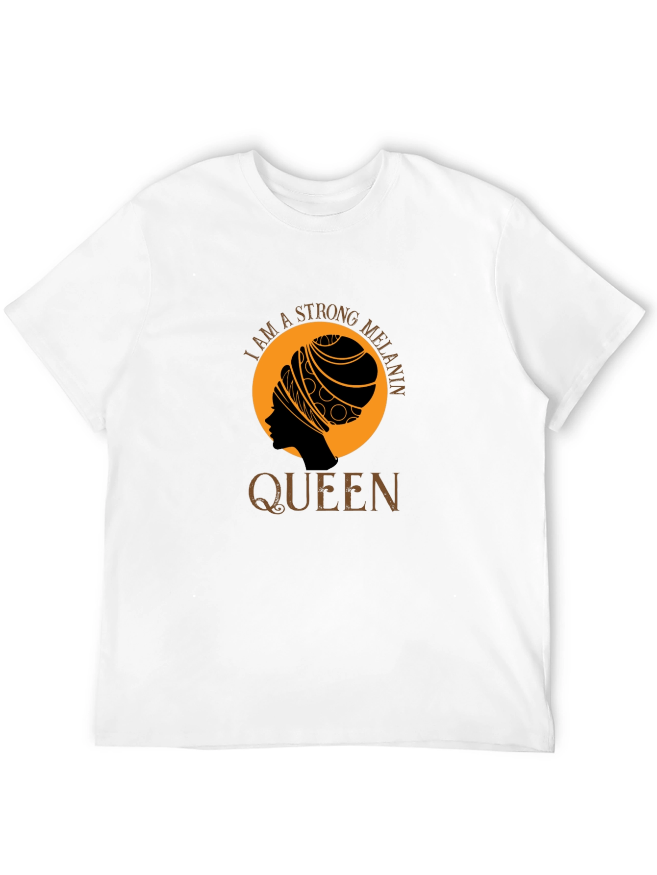 Strong Melanin Queen Graphic Tee - Black
