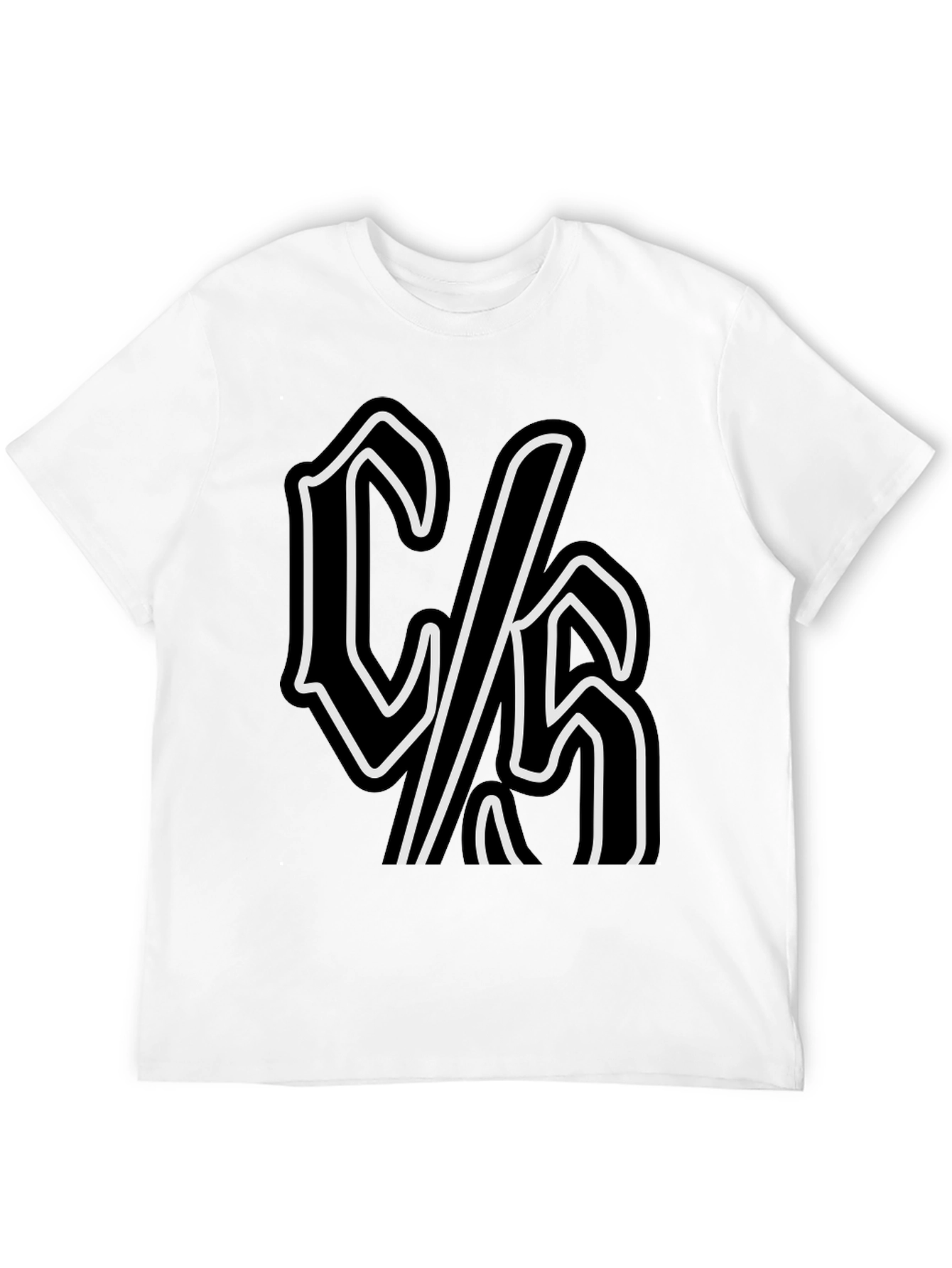 C/S Graphic Tee - Black Cotton T-Shirt
