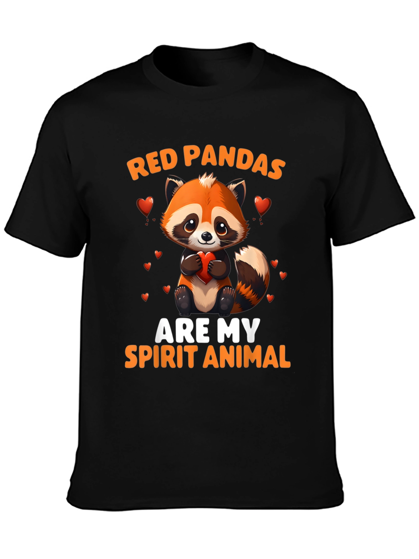 Red Panda Spirit Animal Graphic Tee