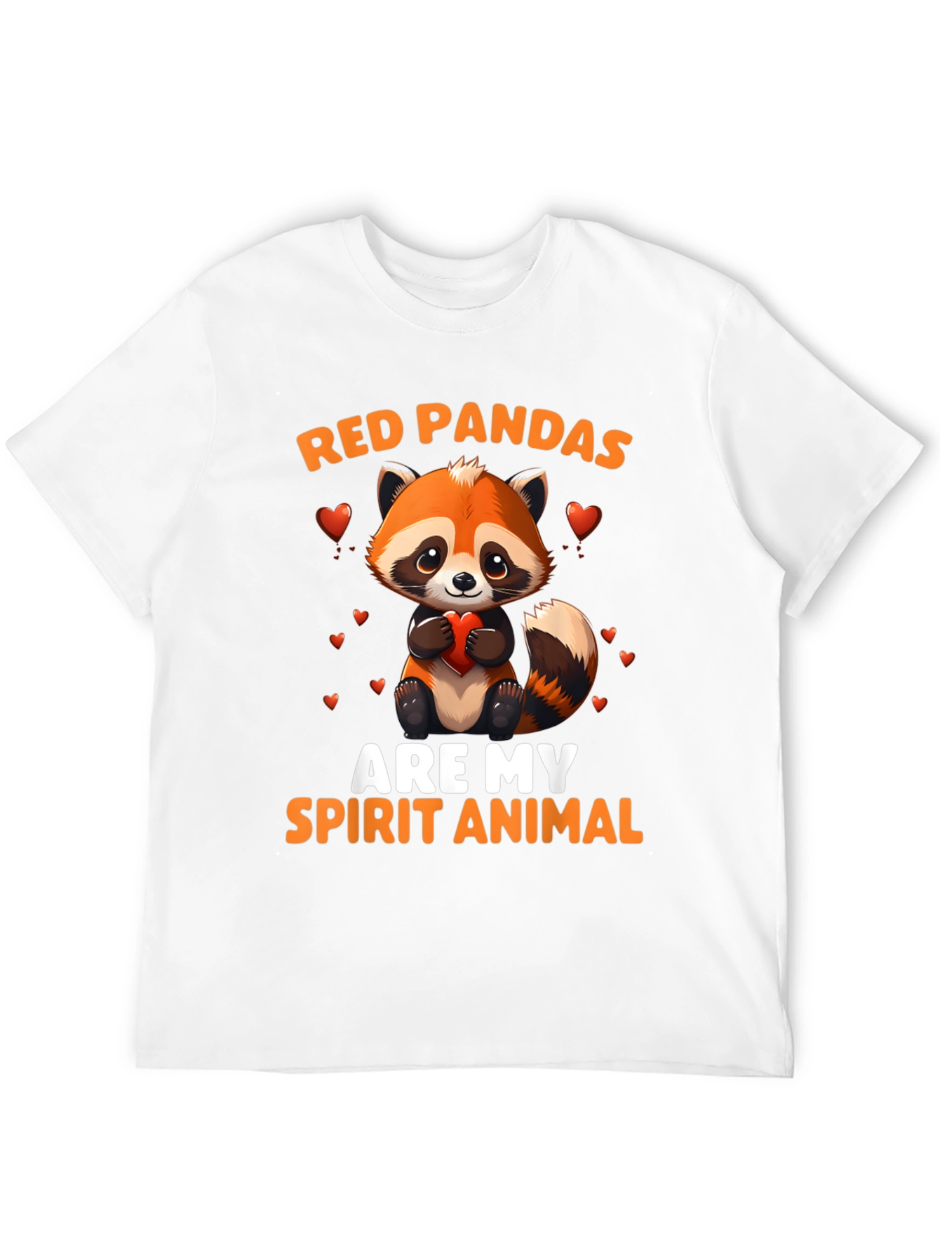 Red Panda Spirit Animal Graphic Tee