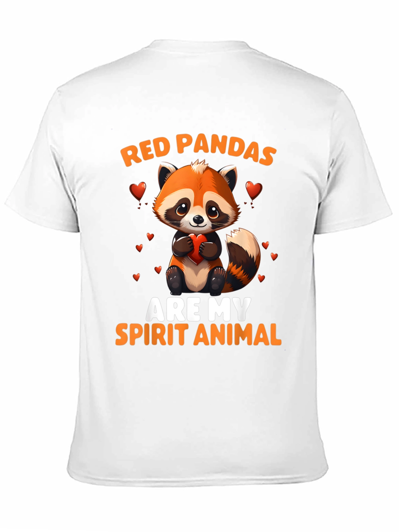 Red Panda Spirit Animal Graphic Tee