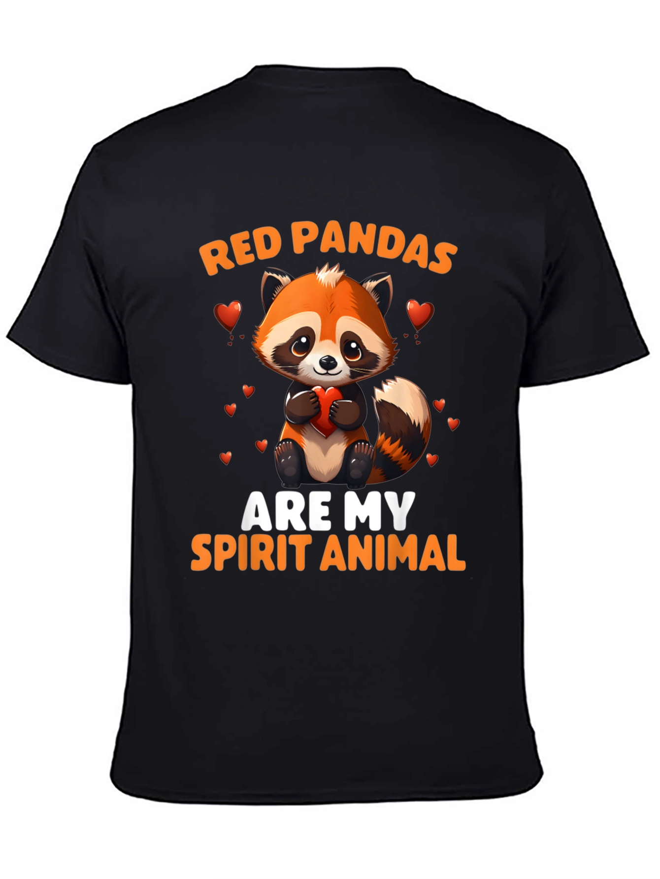 Red Panda Spirit Animal Graphic Tee