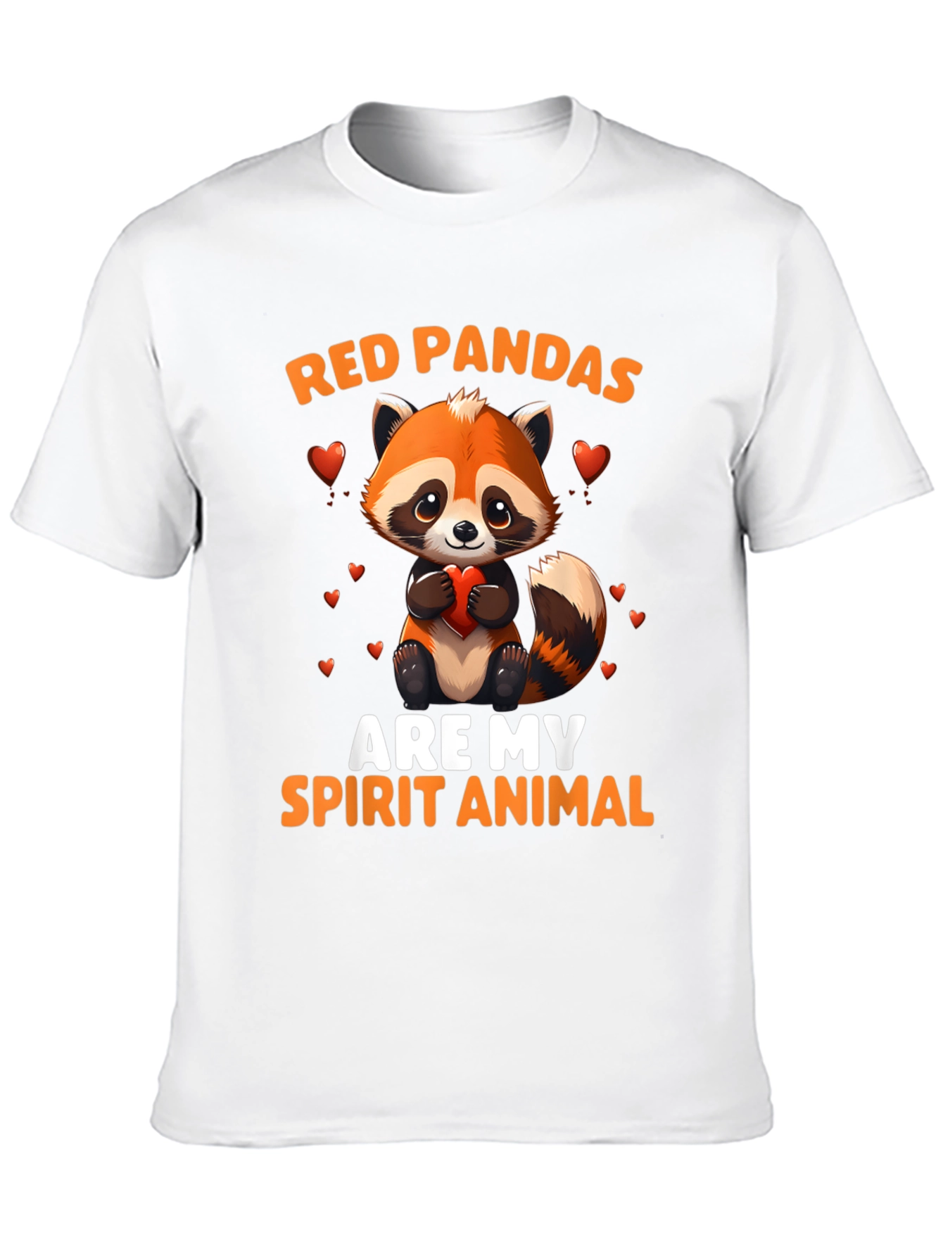 Red Panda Spirit Animal Graphic Tee