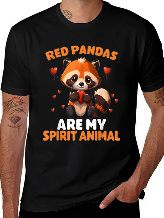 Red Panda Spirit Animal Graphic Tee