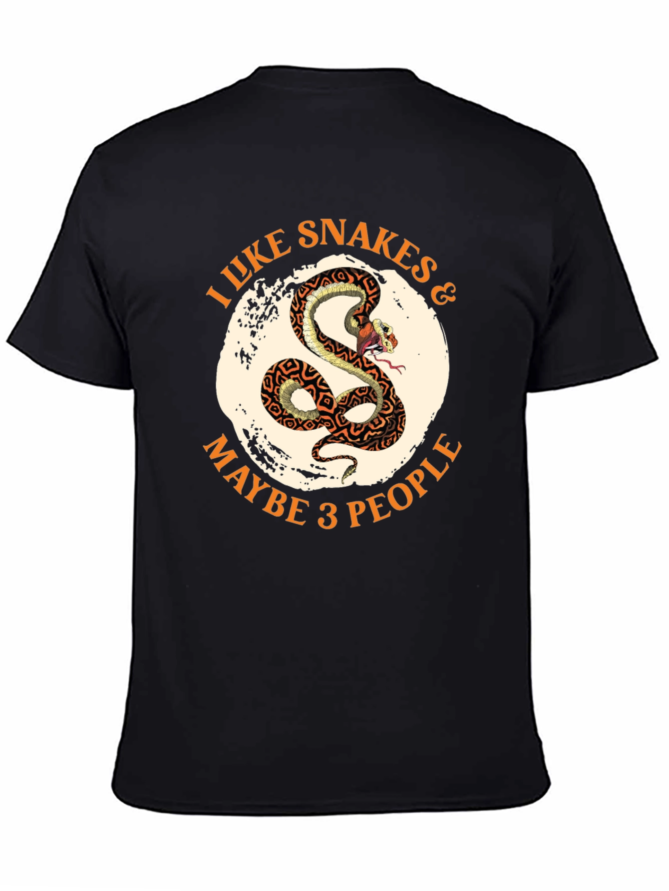 I Like Snakes & Maybe 3 People T-Shirt