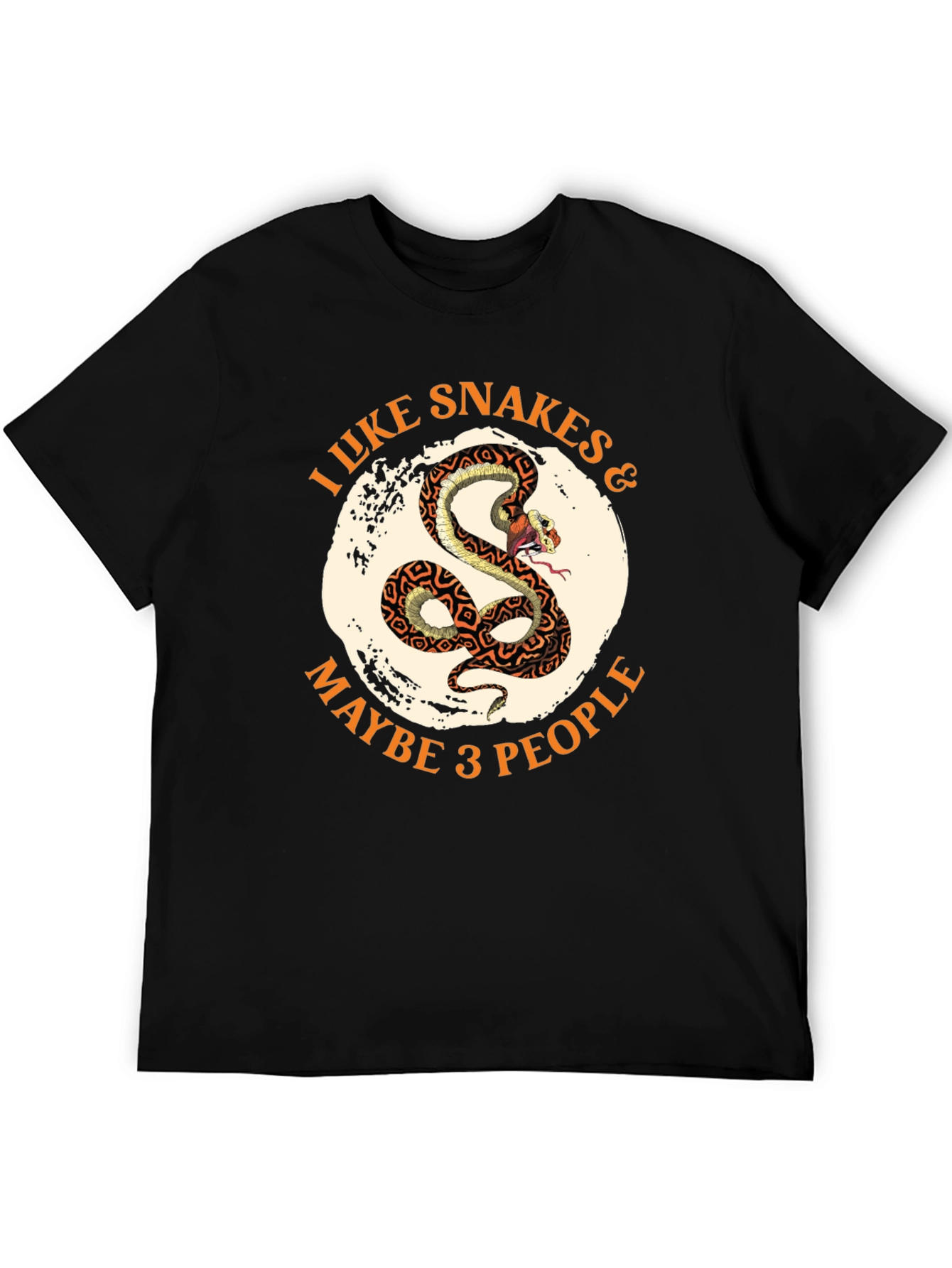 I Like Snakes & Maybe 3 People T-Shirt