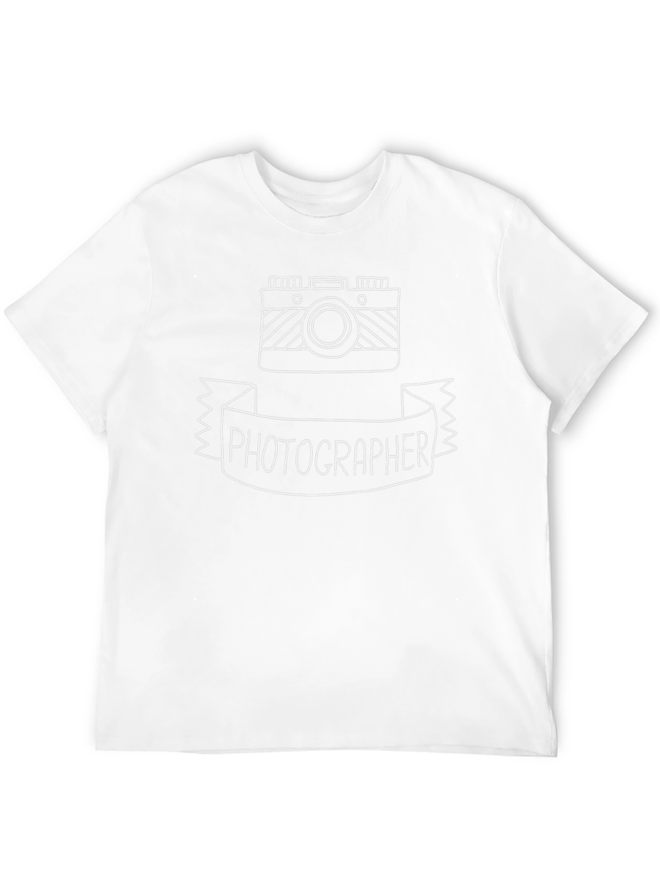 Photographer Graphic T-Shirt - Cool Camera Design