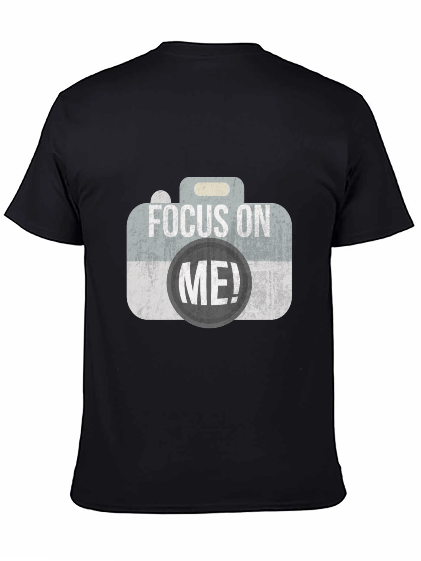 Focus On Me! Graphic T-Shirt - Black