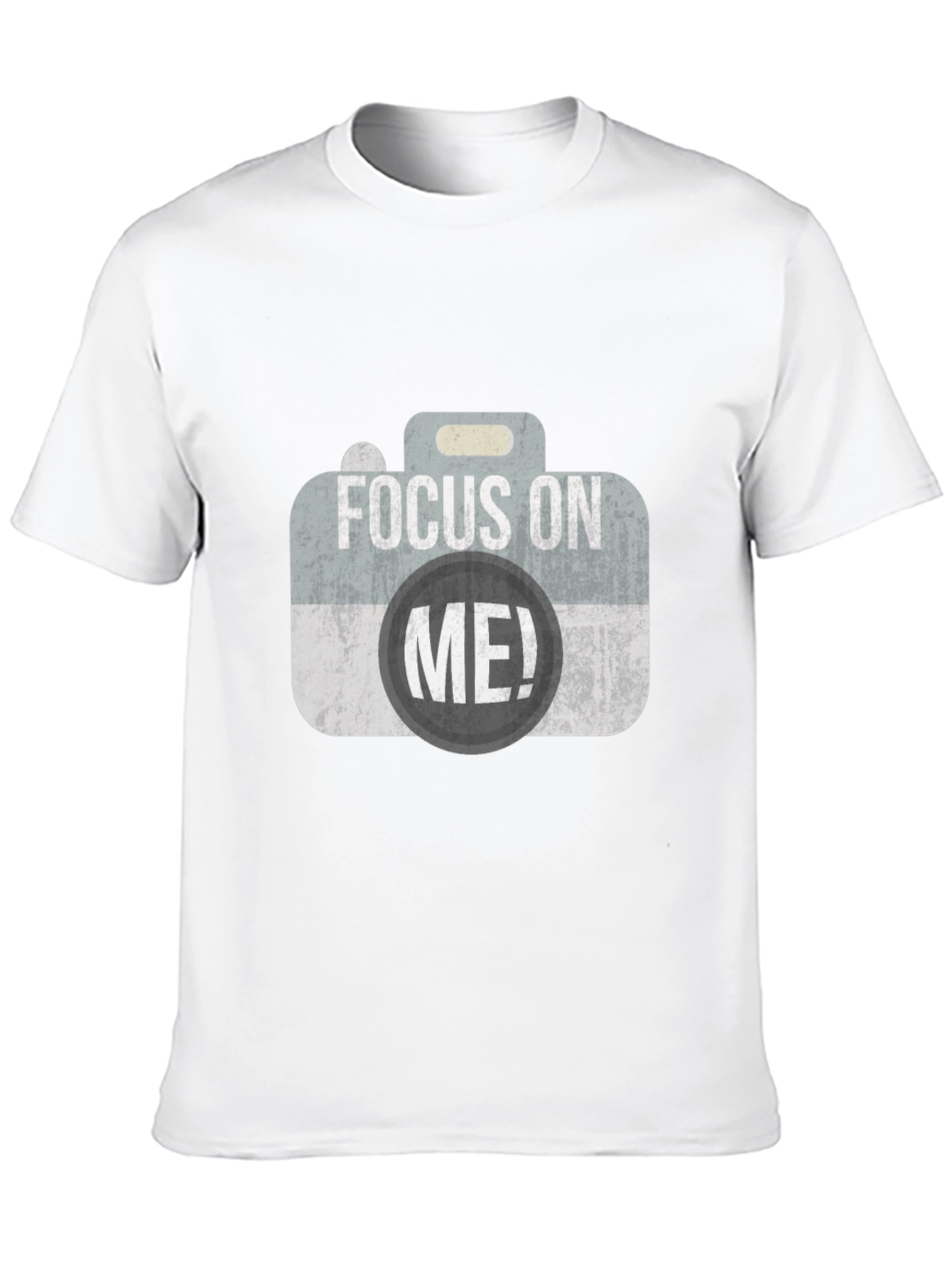 Focus On Me! Graphic T-Shirt - Black