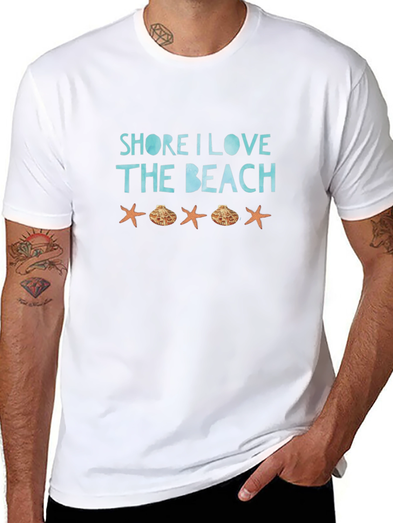 Shore I Love the Beach Graphic Tee
