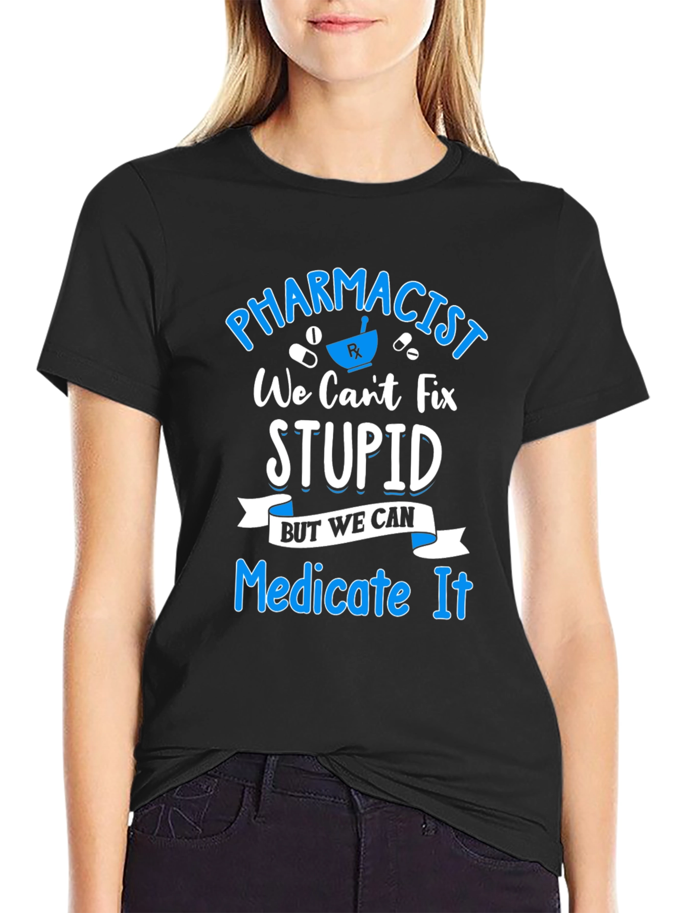 Pharmacist Medicate It T-Shirt Funny Pharmacy Tee